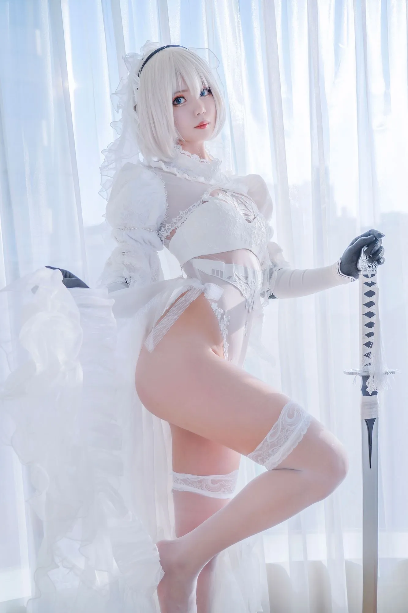 图片[2]-No.386 – 「雪貓Yuki Neko」2B [30P]-coswz-cos王者