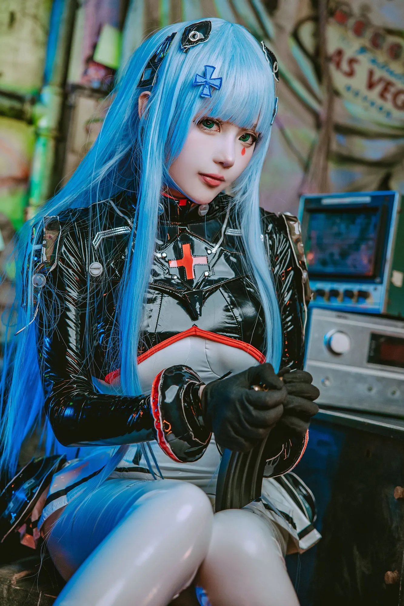 No.404 – 「凛子酱」少女前线 HK416 [27P]-图妖社