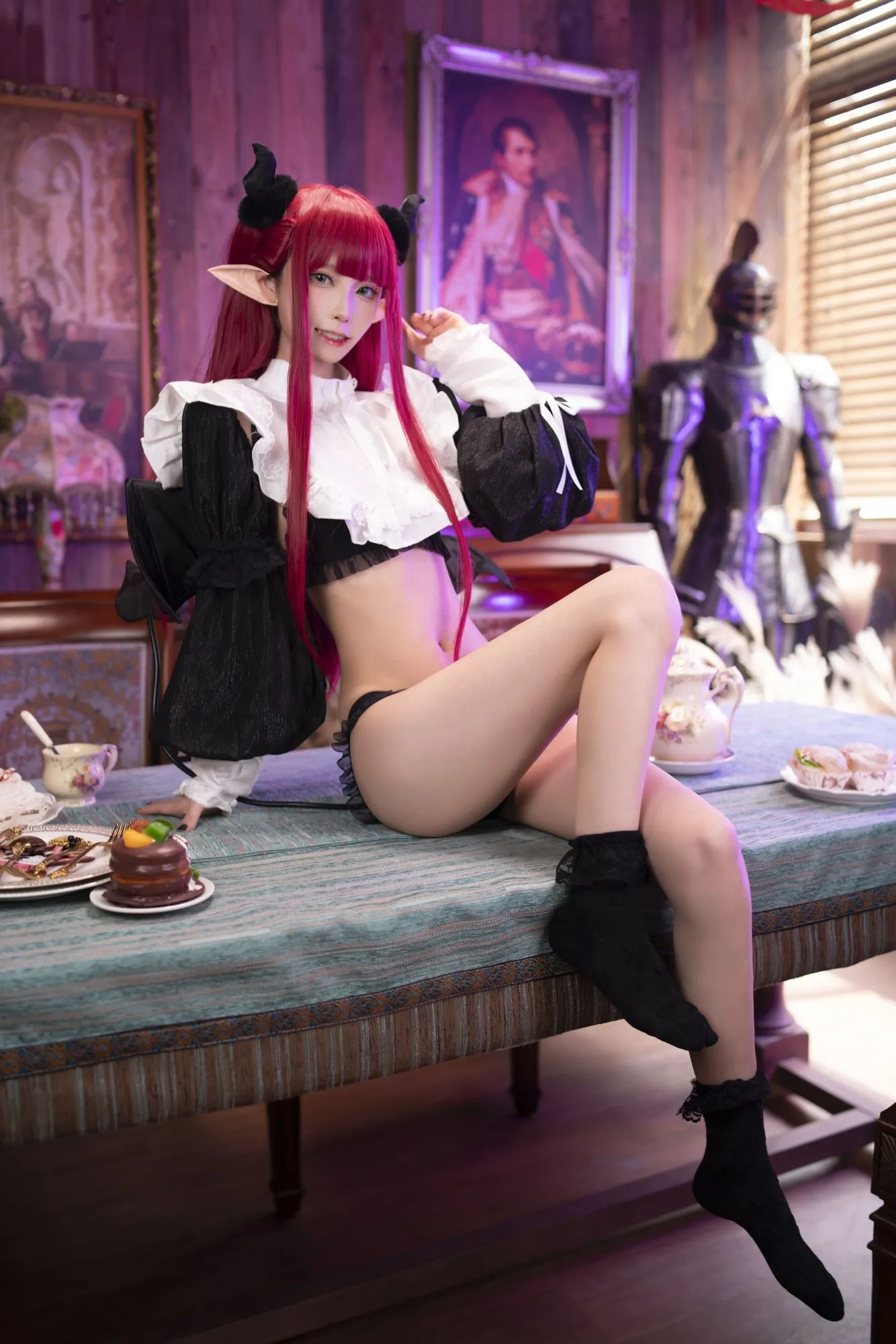 图片[2]-No.478 – 「坂坂白」喜多川海梦 魅魔 [16P]-coswz-cos王者