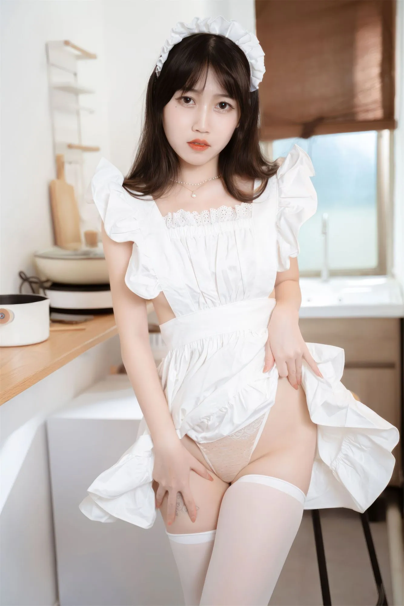 图片[4]-No.056 – 厨房小女仆 [33P]-coswz-cos王者
