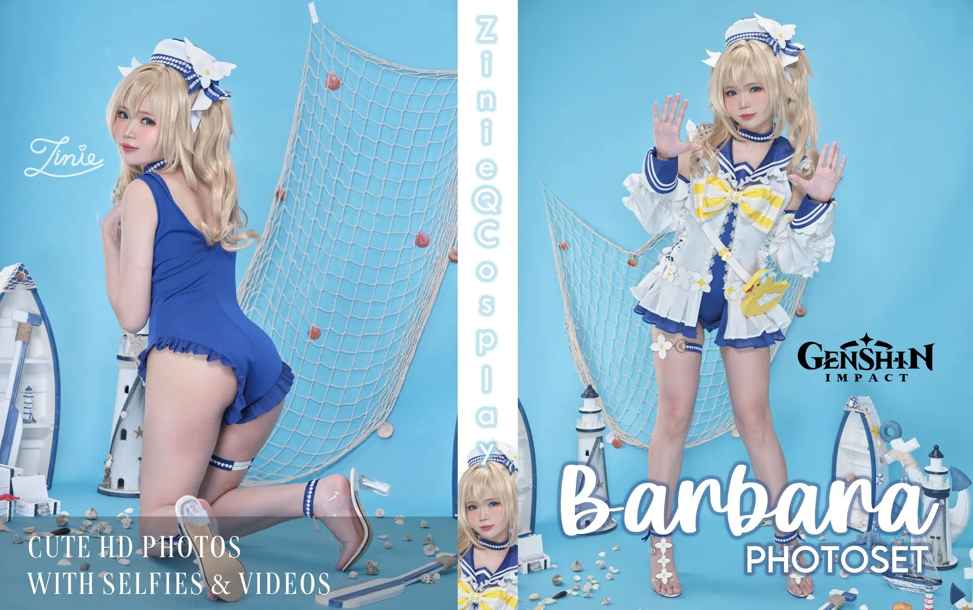 图片[4]-No.077 – Barbara Swimsuit [28P 2V]-coswz-cos王者