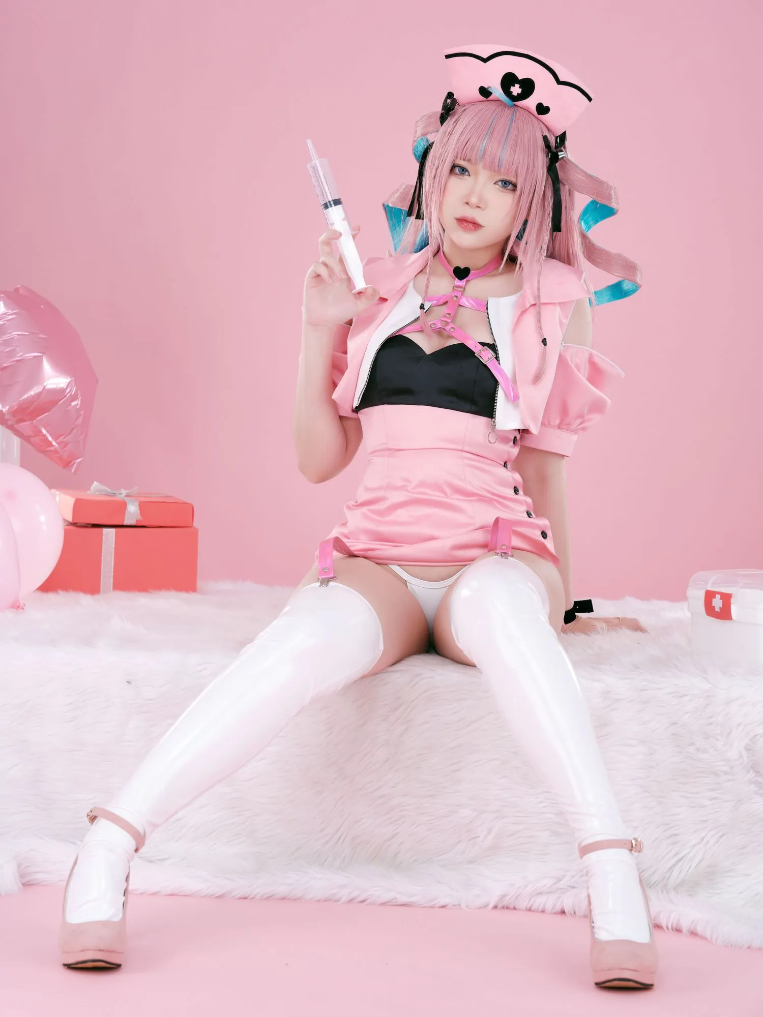 图片[2]-No.086 – Hololive Aqua Minato [35P]-coswz-cos王者