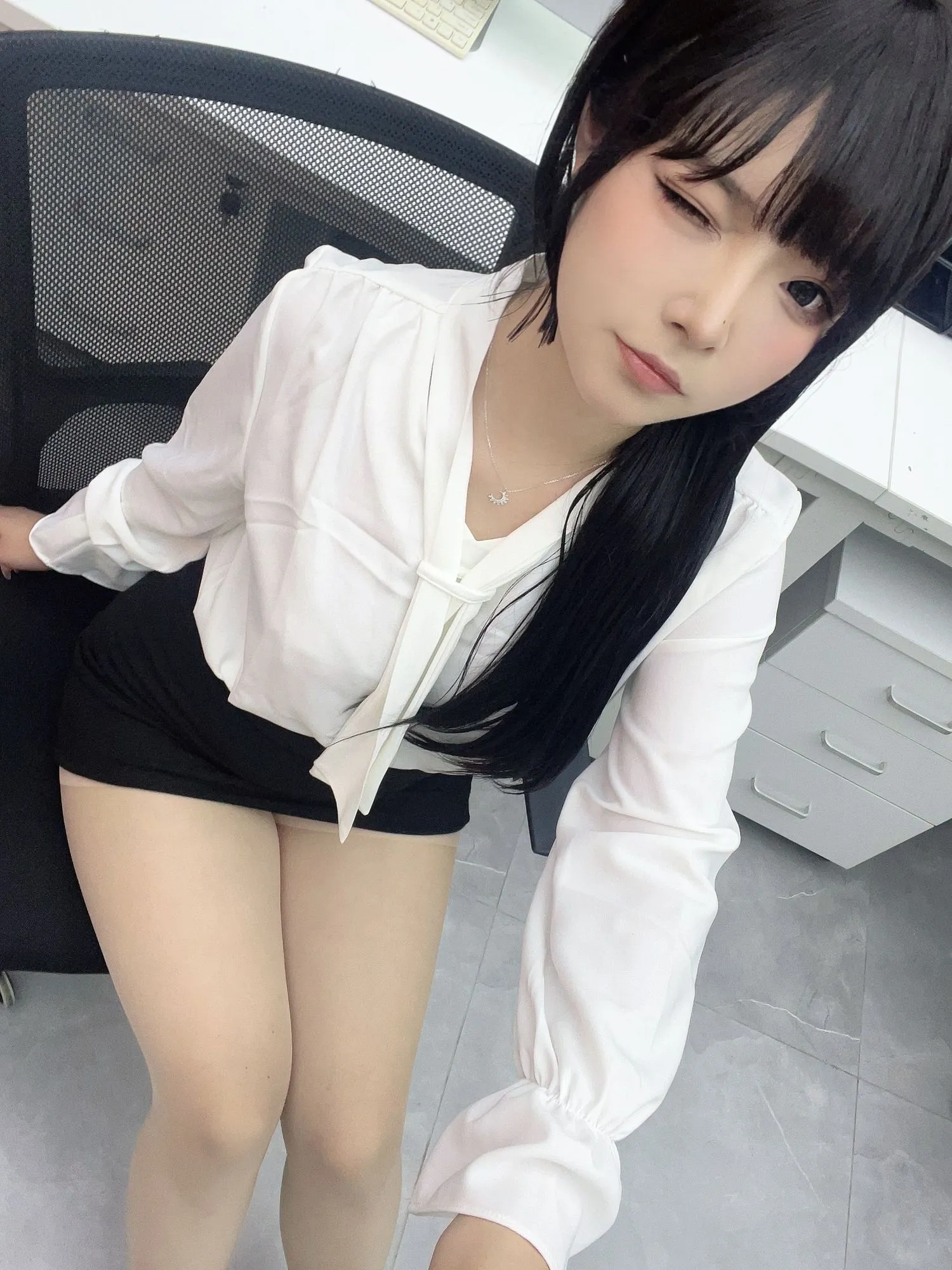 图片[3]-No.089 – [Patreon] 体贴的秘书 [21P]-coswz-cos王者