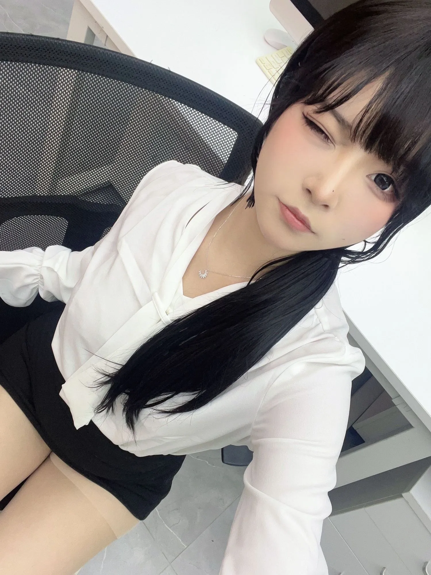 图片[2]-No.089 – [Patreon] 体贴的秘书 [21P]-coswz-cos王者