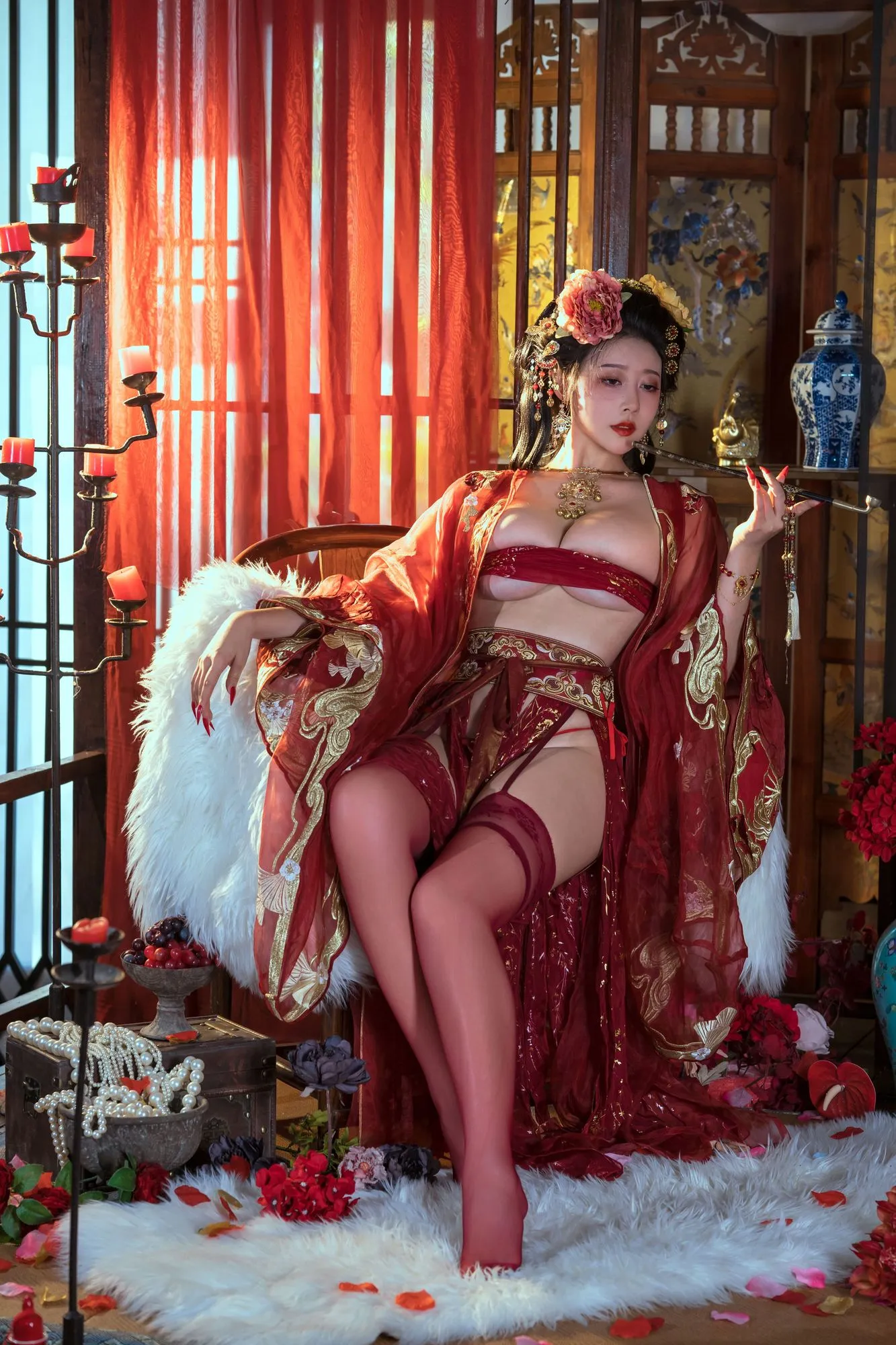 No.094 – 奶桃 青楼韵事 (&奈汐酱nice) [103P]-图妖社