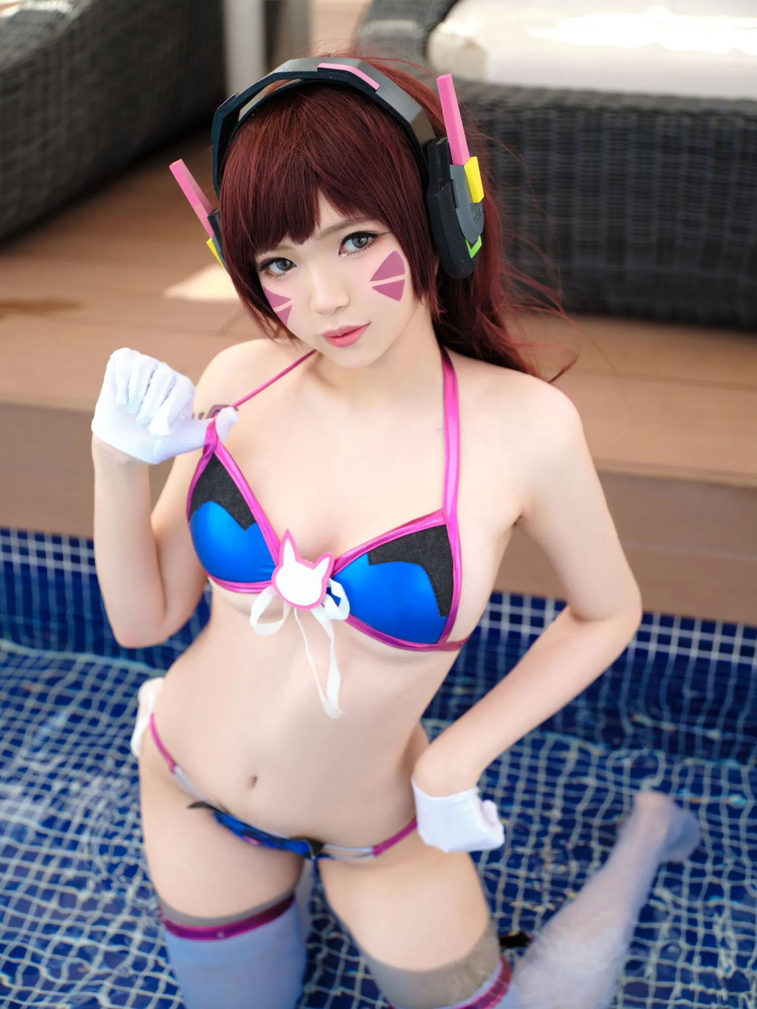 图片[4]-No.095 – Overwatch DVA Swimsuit [10P]-coswz-cos王者