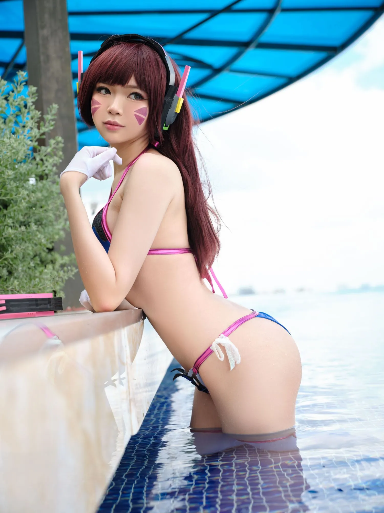 图片[2]-No.095 – Overwatch DVA Swimsuit [10P]-coswz-cos王者