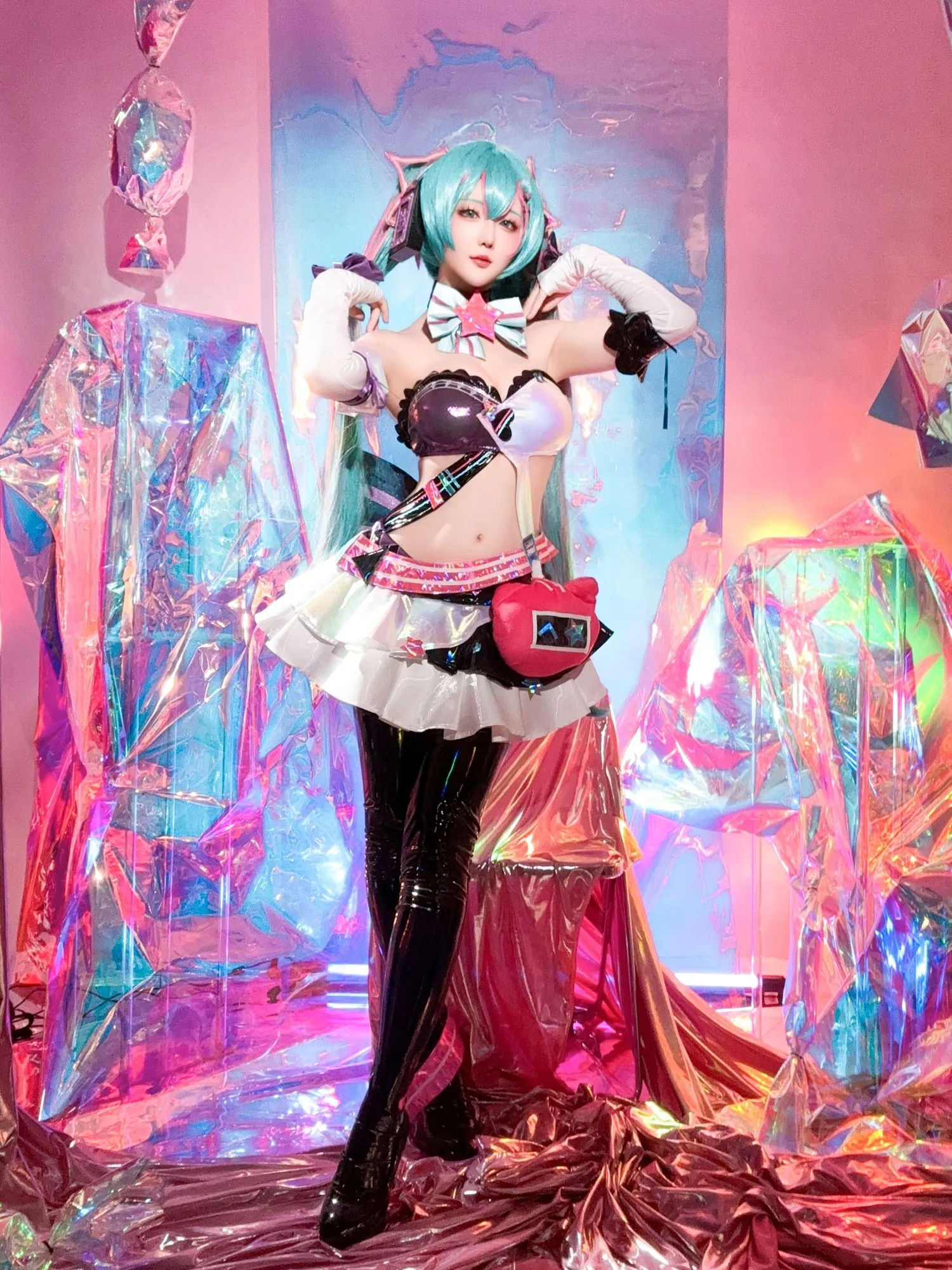 图片[4]-No.235 – 2024年07月计划B Miku初音未来 喵斯快跑 [73P 1V]-coswz-cos王者