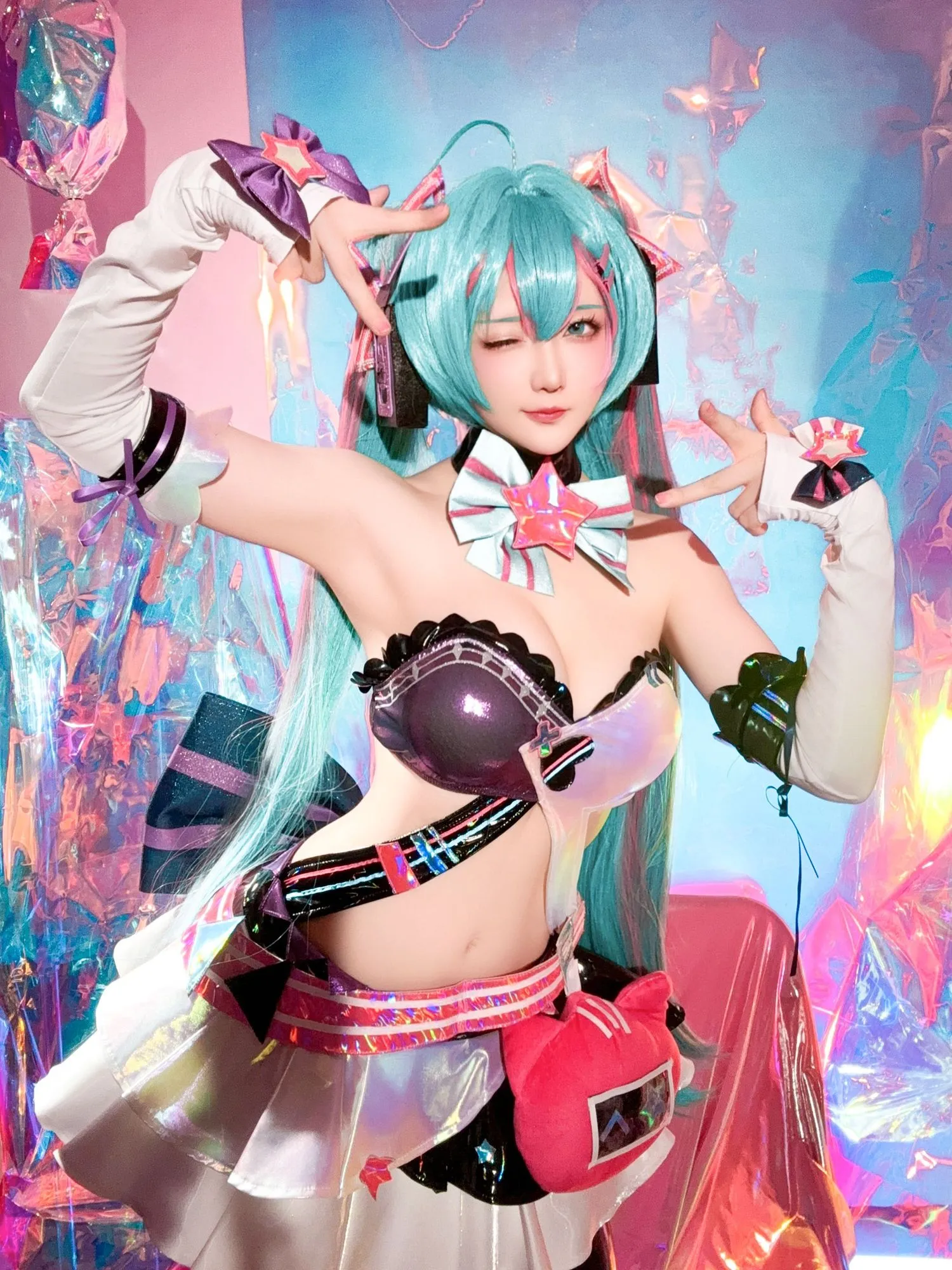 图片[2]-No.235 – 2024年07月计划B Miku初音未来 喵斯快跑 [73P 1V]-coswz-cos王者