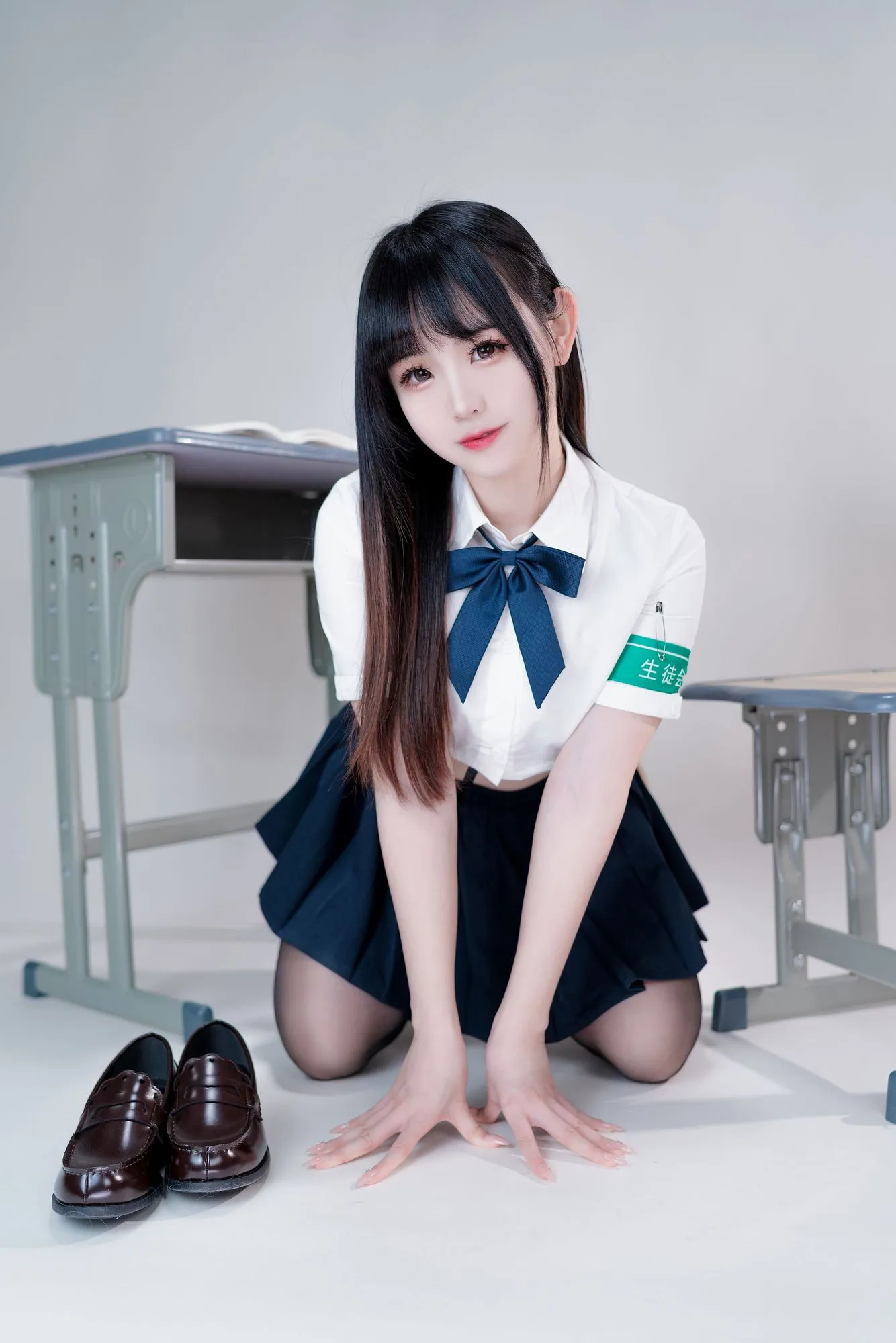 图片[2]-No.086 – mikoの风纪委员 [40P]-coswz-cos王者