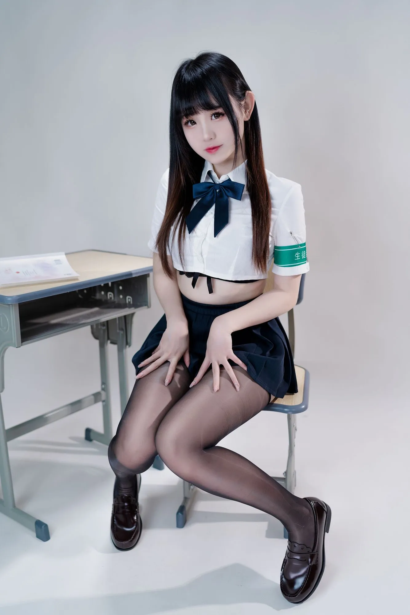 图片[4]-No.086 – mikoの风纪委员 [40P]-coswz-cos王者