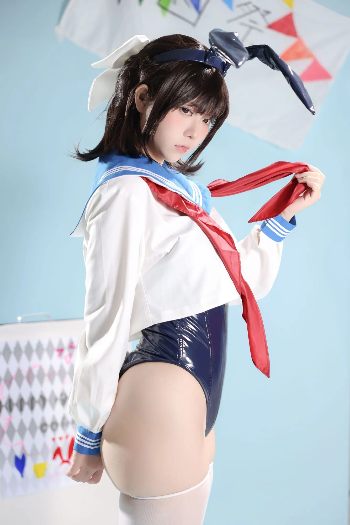 图片[2]-No.118 – 水手服兔女郎咖啡厅 [27P]-coswz-cos王者