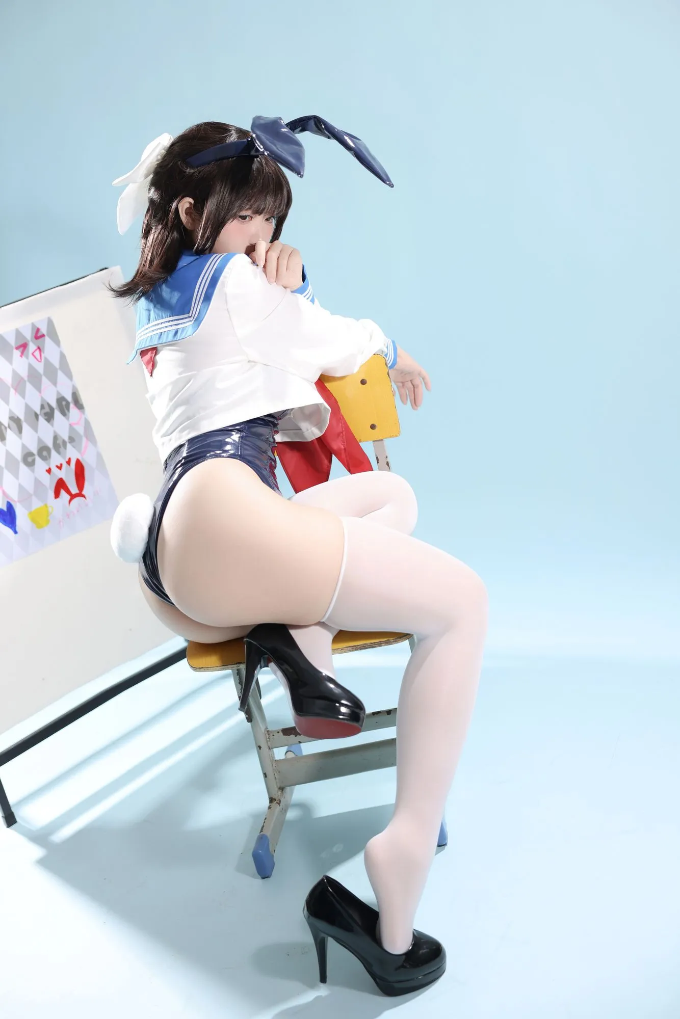 图片[5]-No.118 – 水手服兔女郎咖啡厅 [27P]-coswz-cos王者