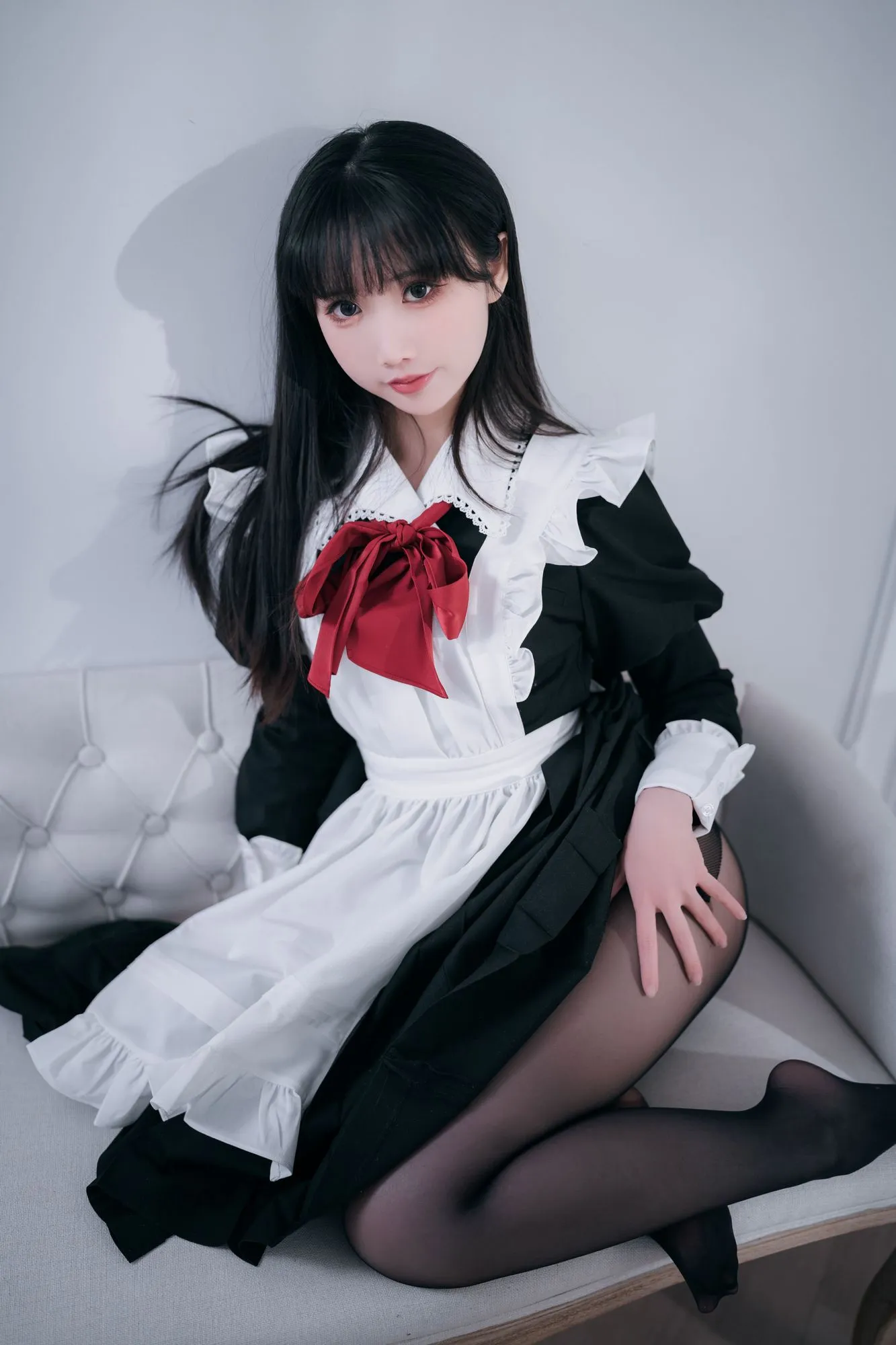 No.138 – 红高跟女仆 [30P]-图妖社