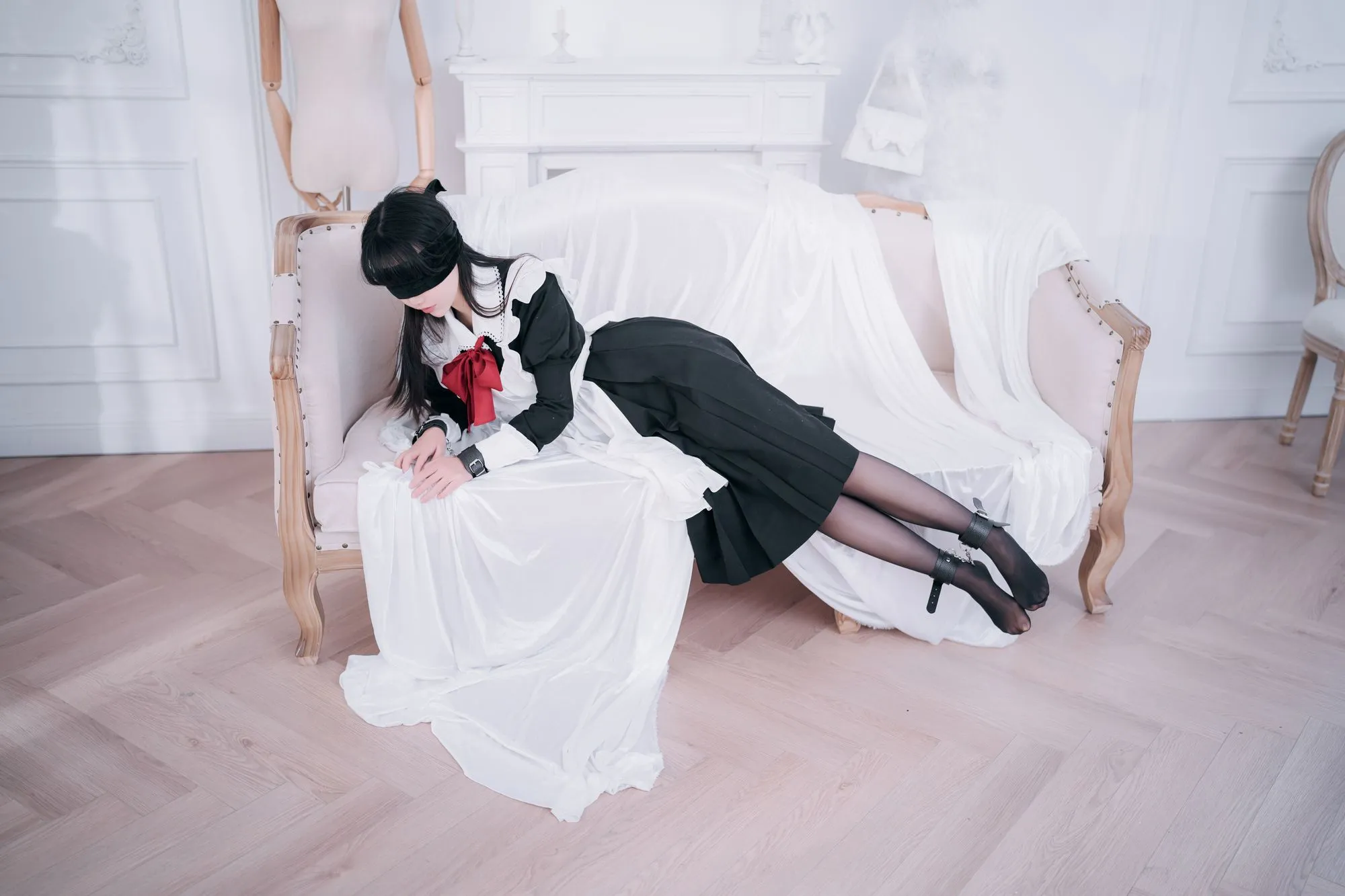 图片[6]-No.138 – 红高跟女仆 [30P]-coswz-cos王者