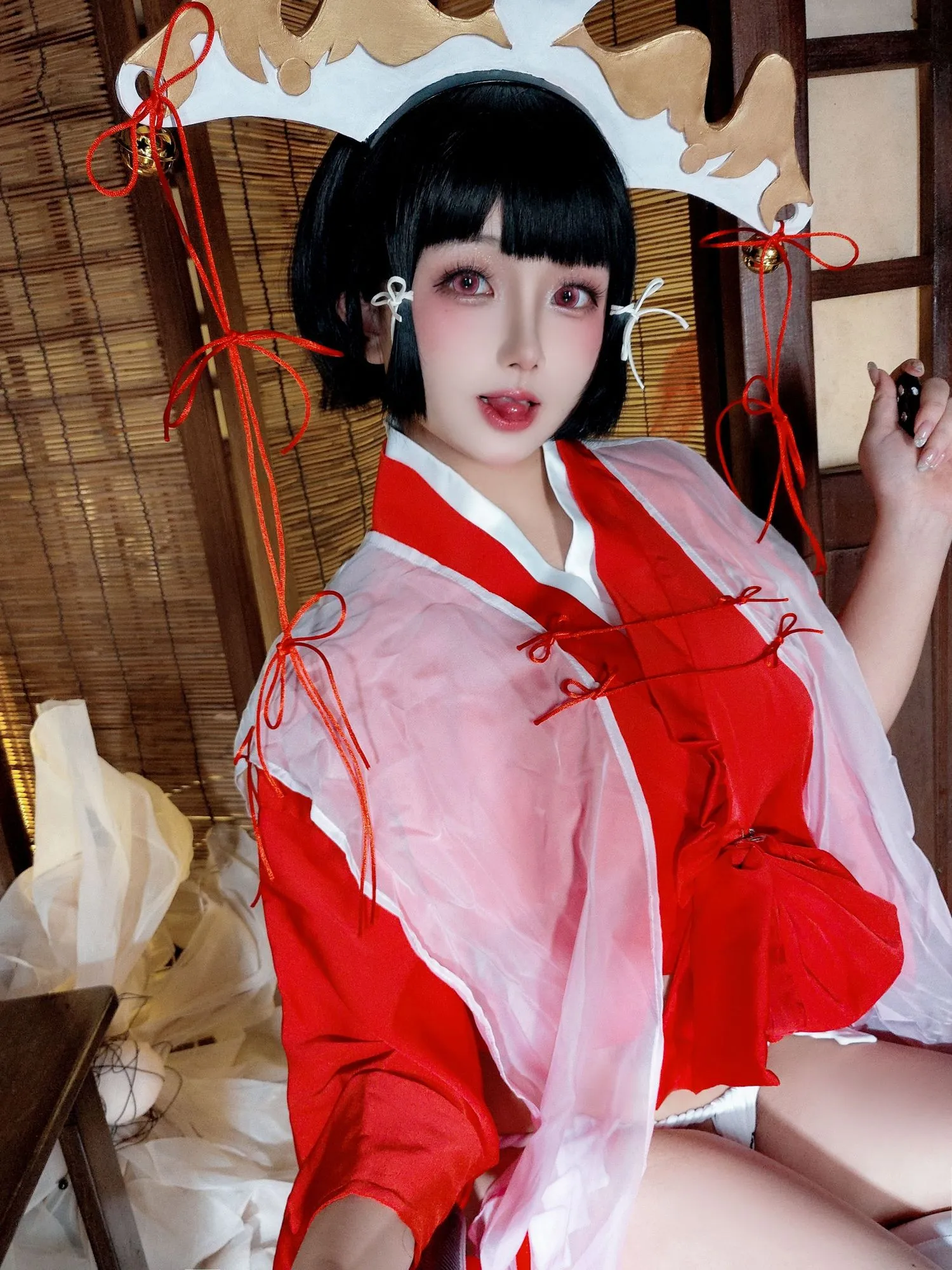 图片[2]-No.183 – 辉夜巫女 [88P]-coswz-cos王者