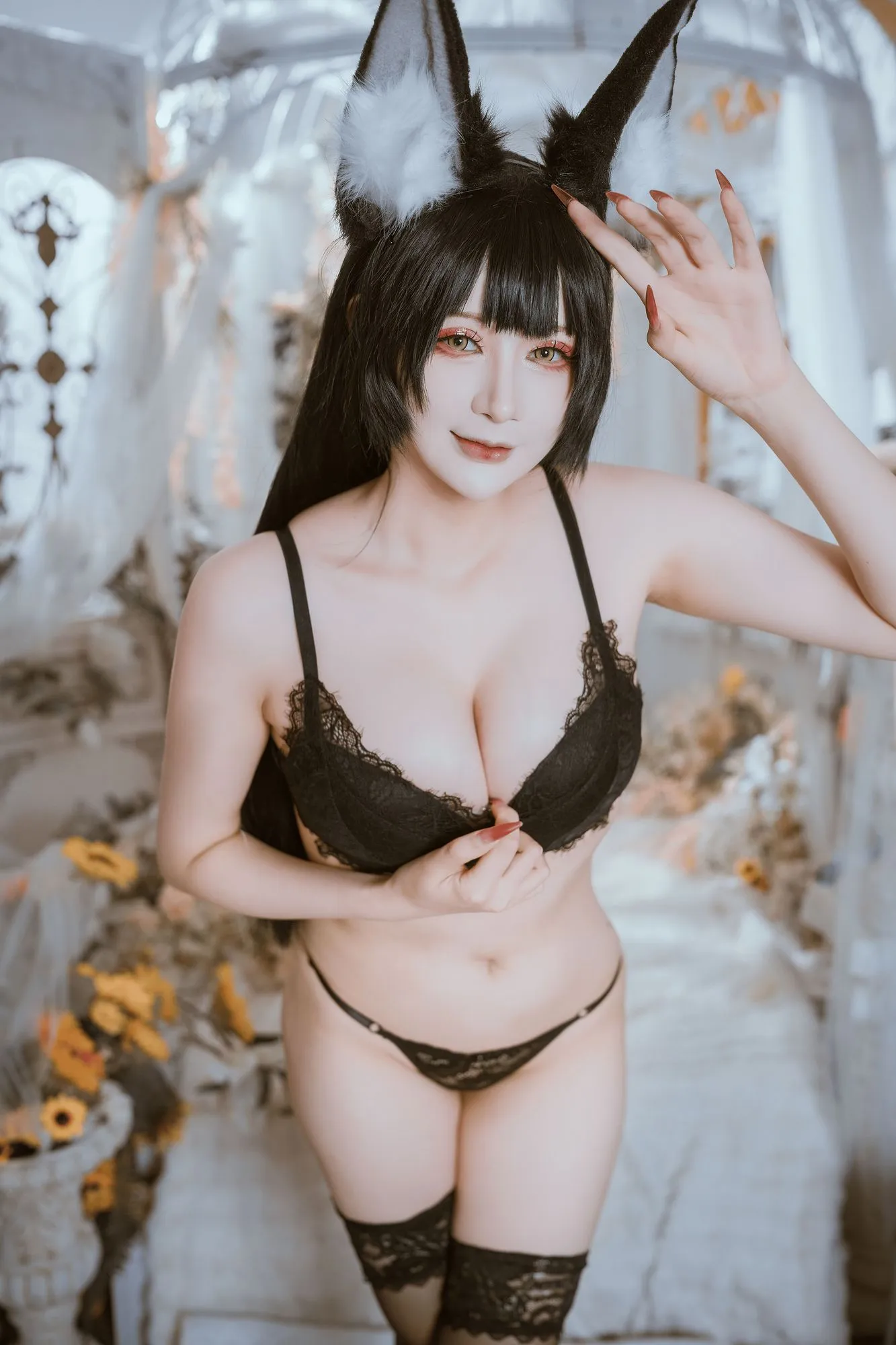 图片[2]-No.010 – 碧蓝航线 武藏花嫁 [40P]-coswz-cos王者