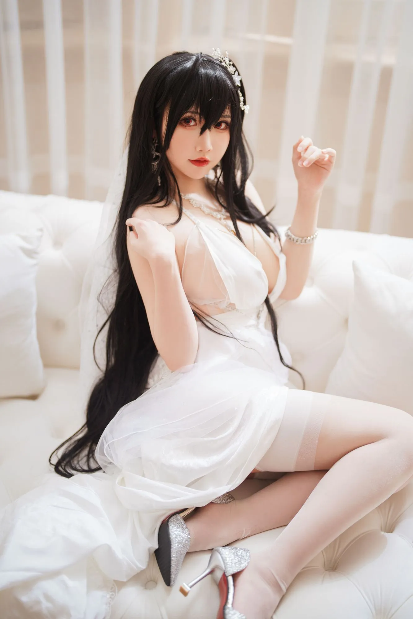 图片[2]-No.140 – 碧蓝航线 大凤婚纱 [32P]-coswz-cos王者