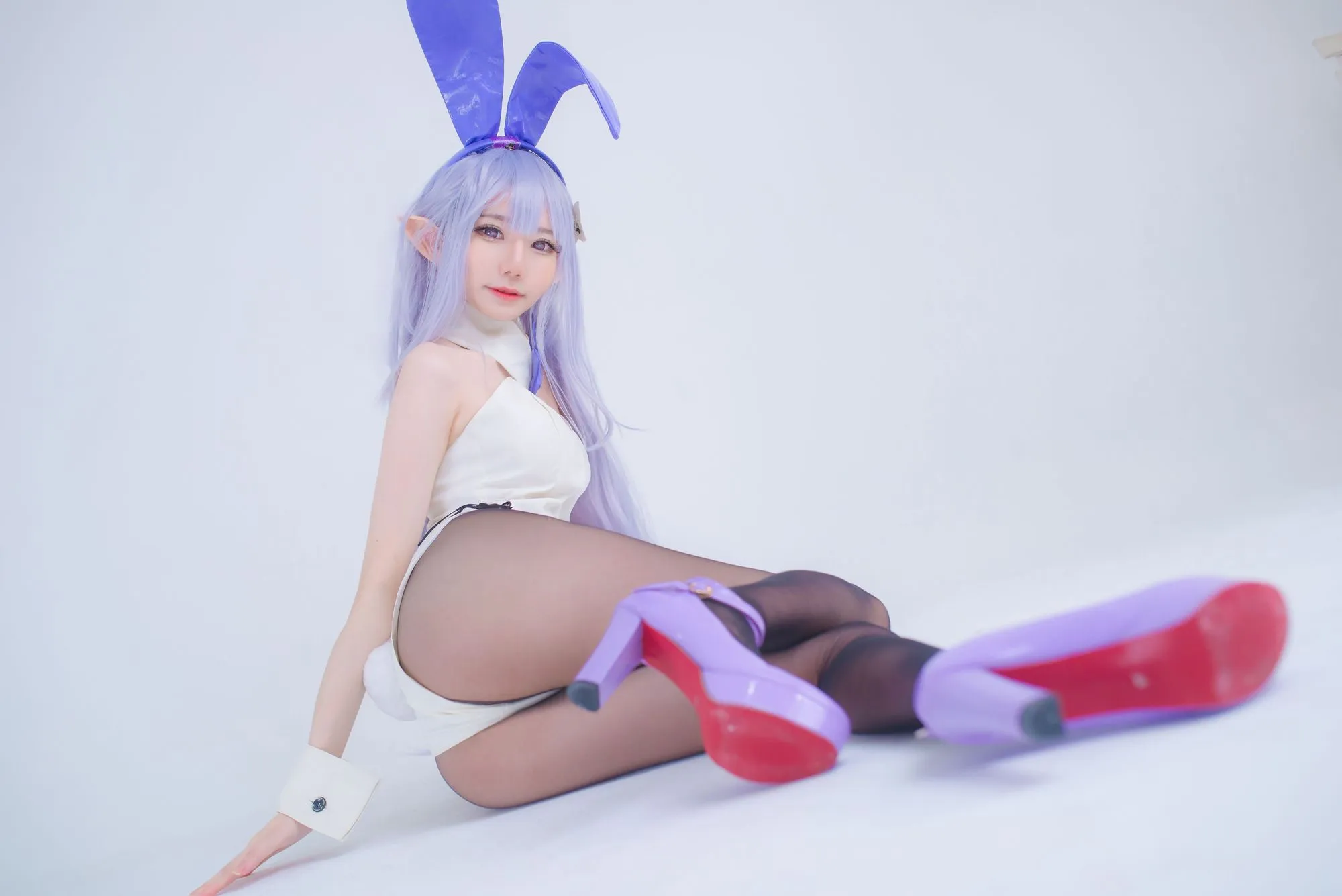 图片[3]-No.054 – Emilia BunnyGirl [32P]-coswz-cos王者