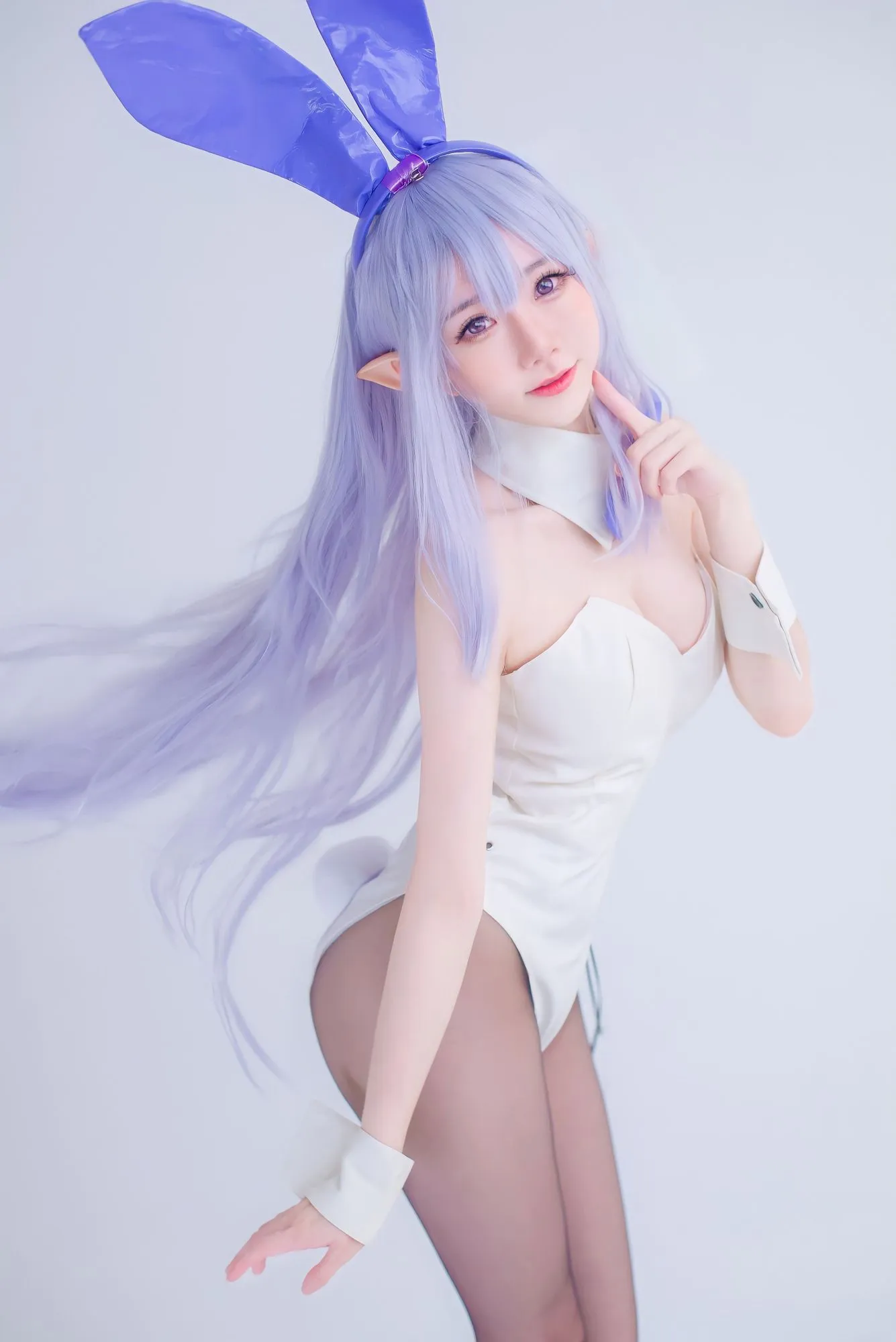 图片[5]-No.054 – Emilia BunnyGirl [32P]-coswz-cos王者