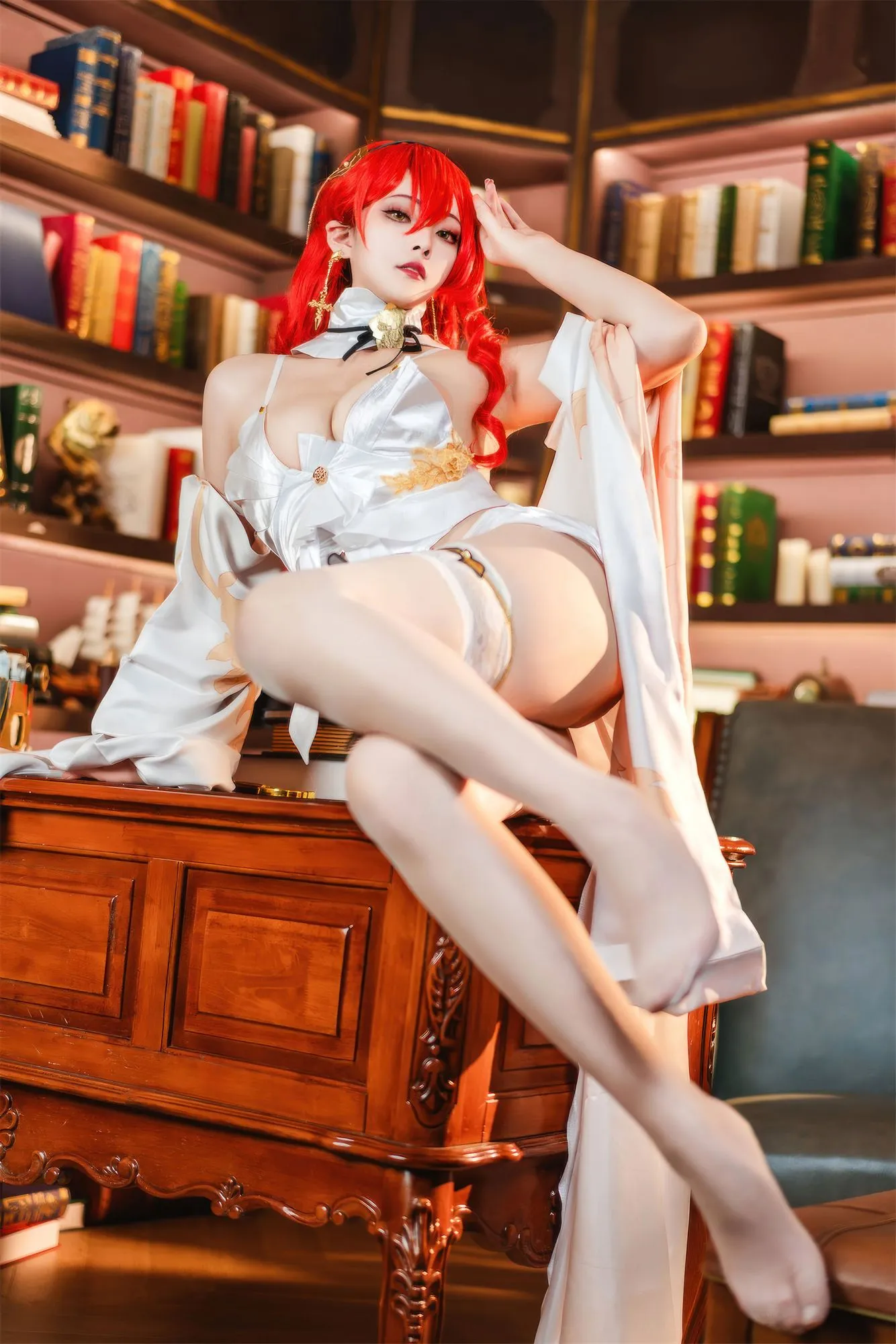 图片[3]-No.056 – 崩坏：星穹铁道 姬子礼服 [37P]-coswz-cos王者