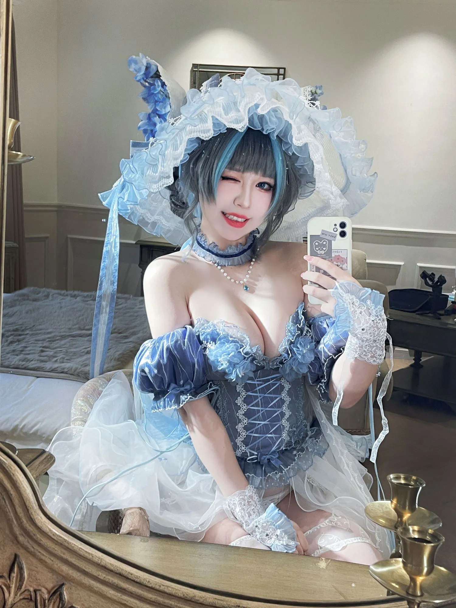 图片[5]-No.066 – 碧蓝航线 柴郡 废稿礼服 [66P 9V]-coswz-cos王者