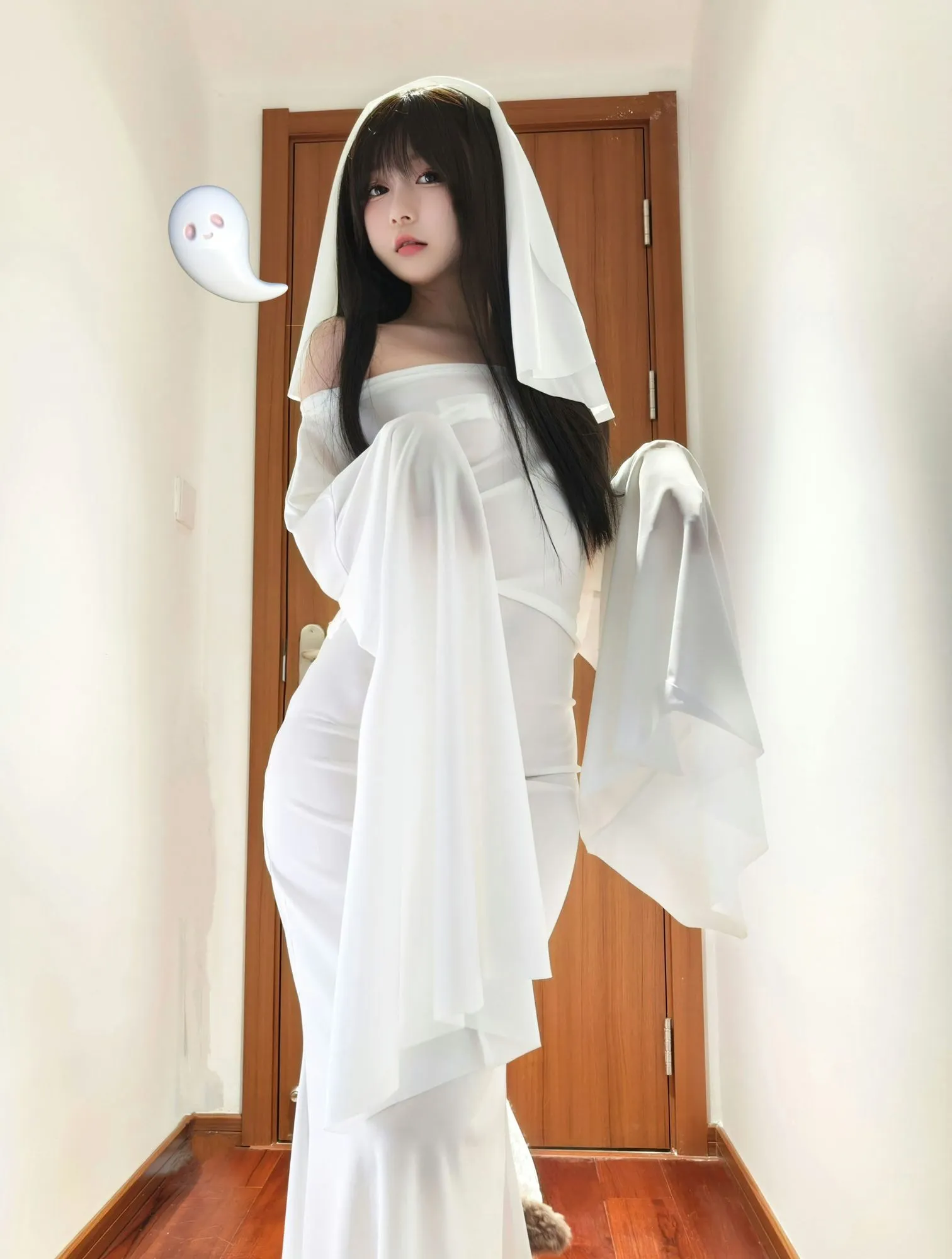 图片[3]-No.065 – 万圣节装扮 幽灵娘 [31P]-coswz-cos王者