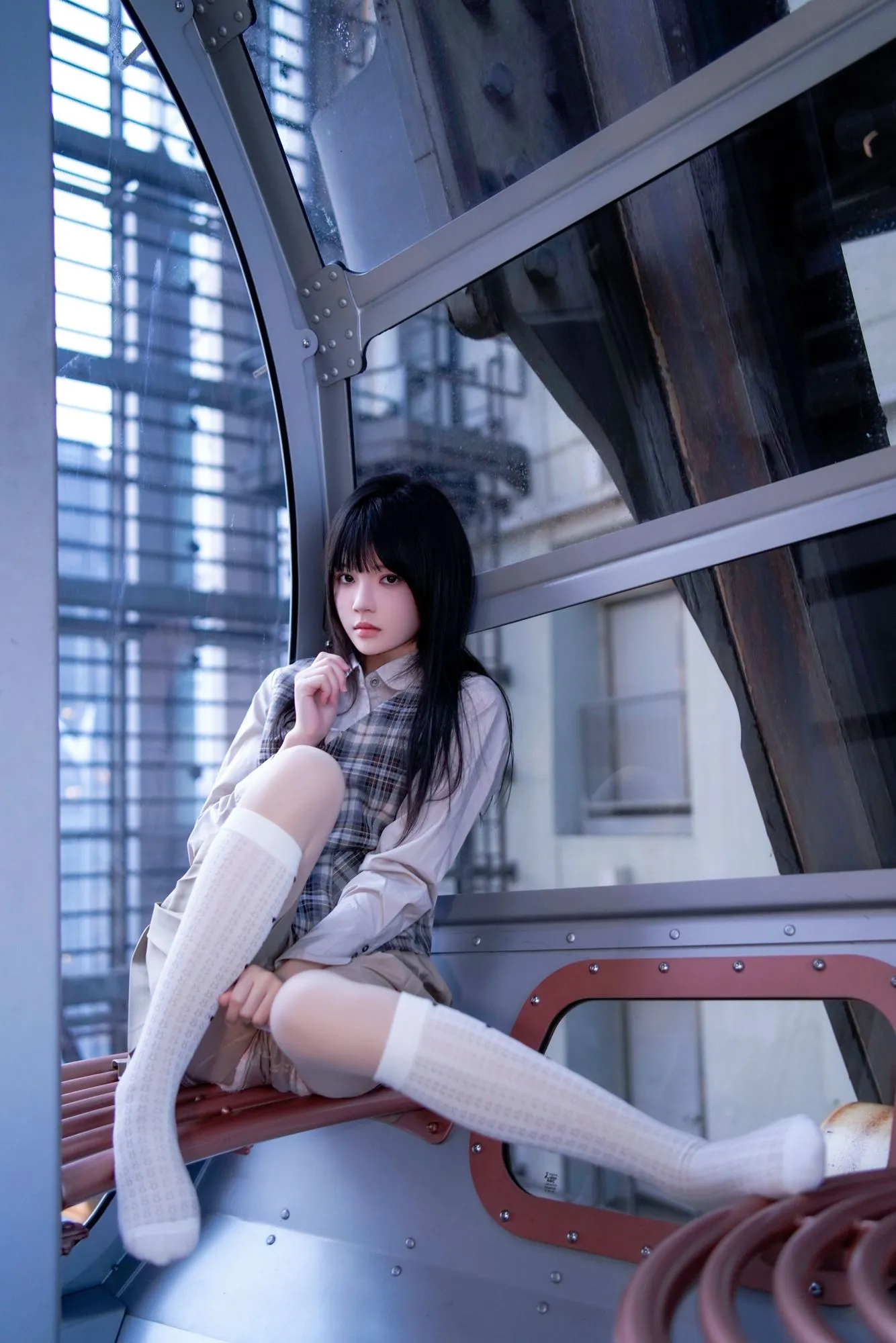 图片[3]-No.245 – 制服摩天轮 [27P]-coswz-cos王者