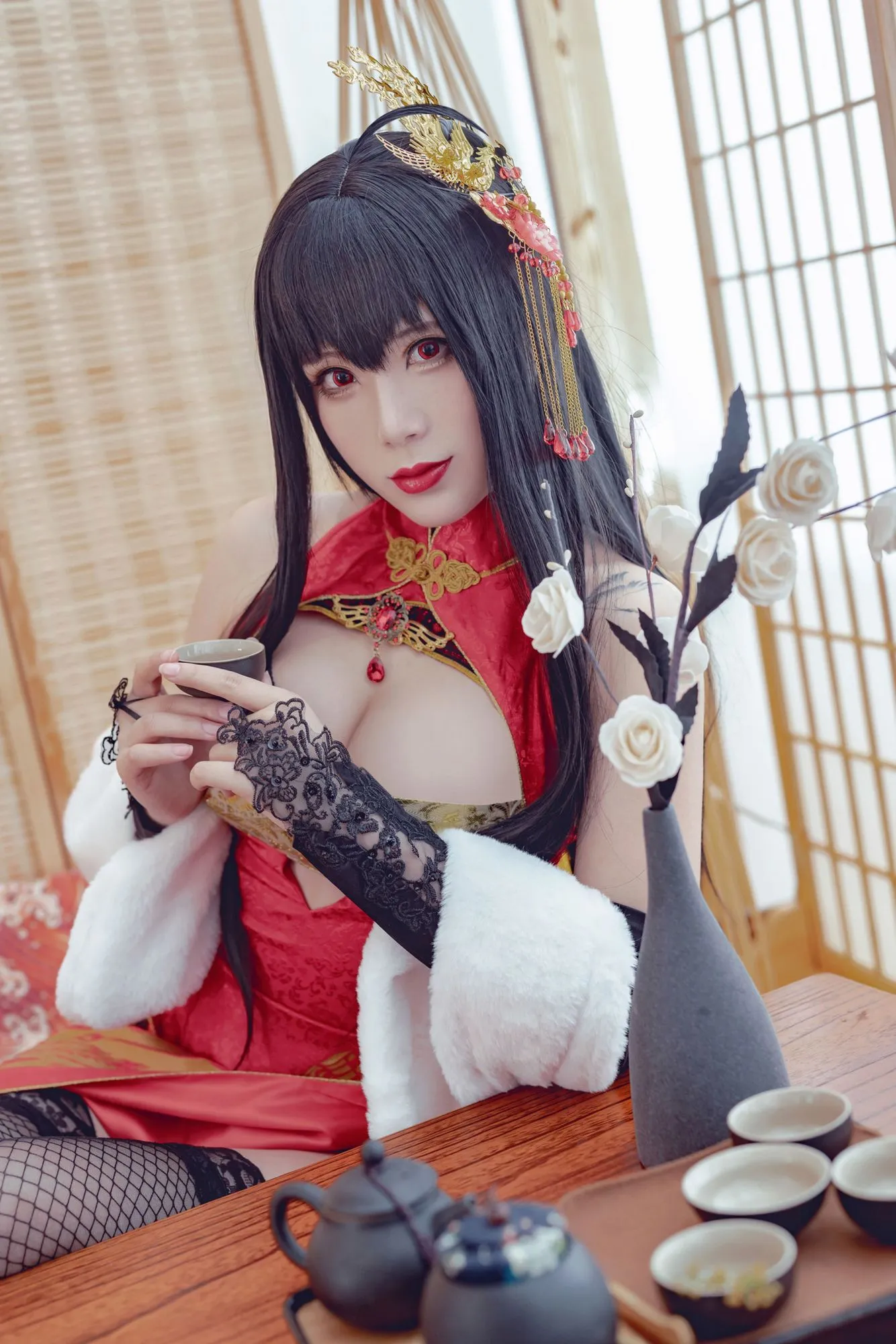 图片[3]-No.010 – 大凤凤鸣春晓 [23P]-coswz-cos王者