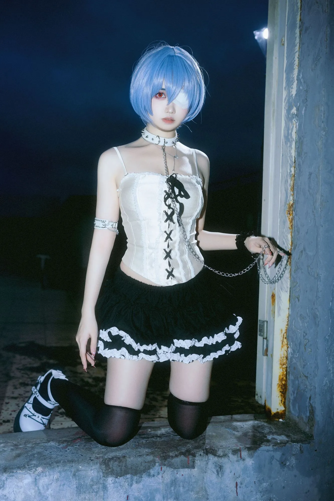 图片[4]-No.014 – 雨后天台 [35P]-coswz-cos王者