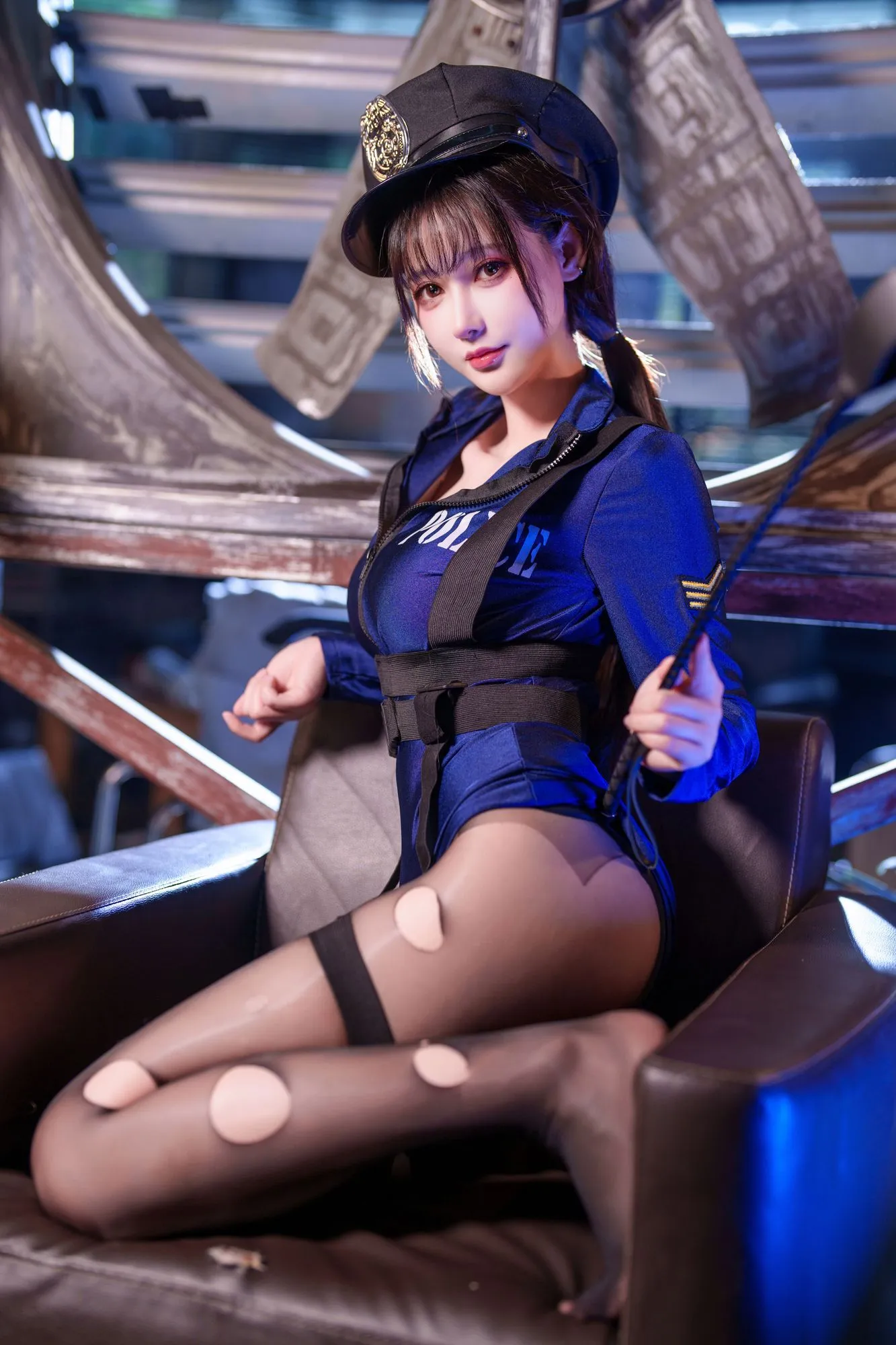 图片[5]-No.021 – 纯狱之风女警 [31P]-coswz-cos王者