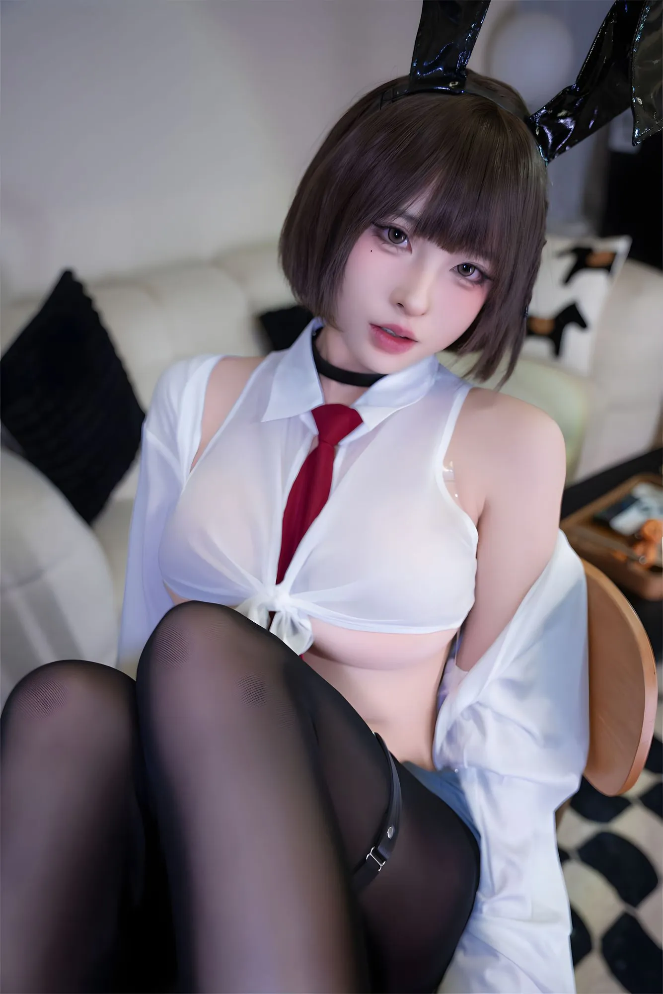 No.067 – 不良JK兔女郎 [59P]-图妖社