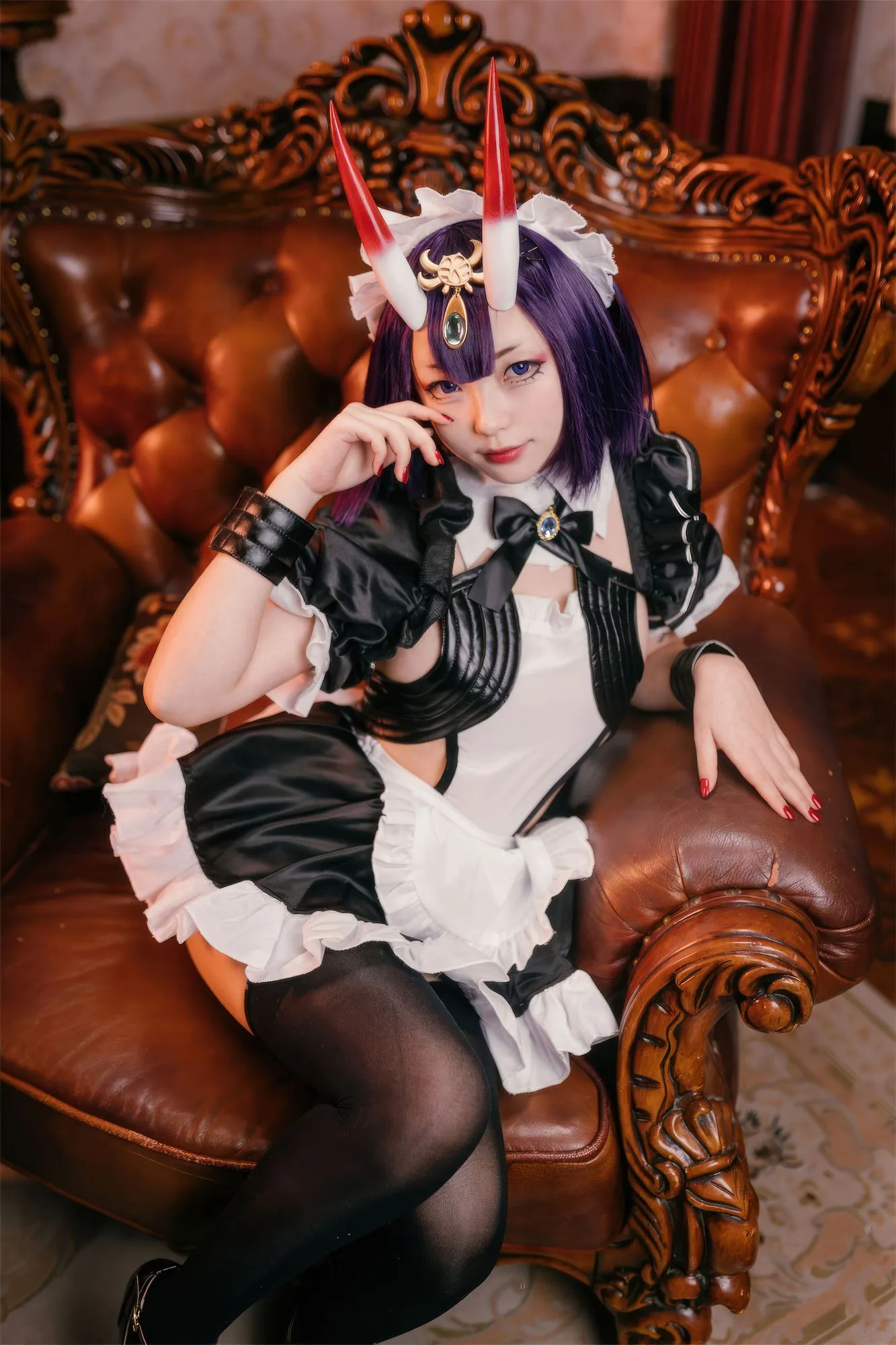 图片[3]-No.068 – FGO 酒吞童子女仆 [61P]-coswz-cos王者