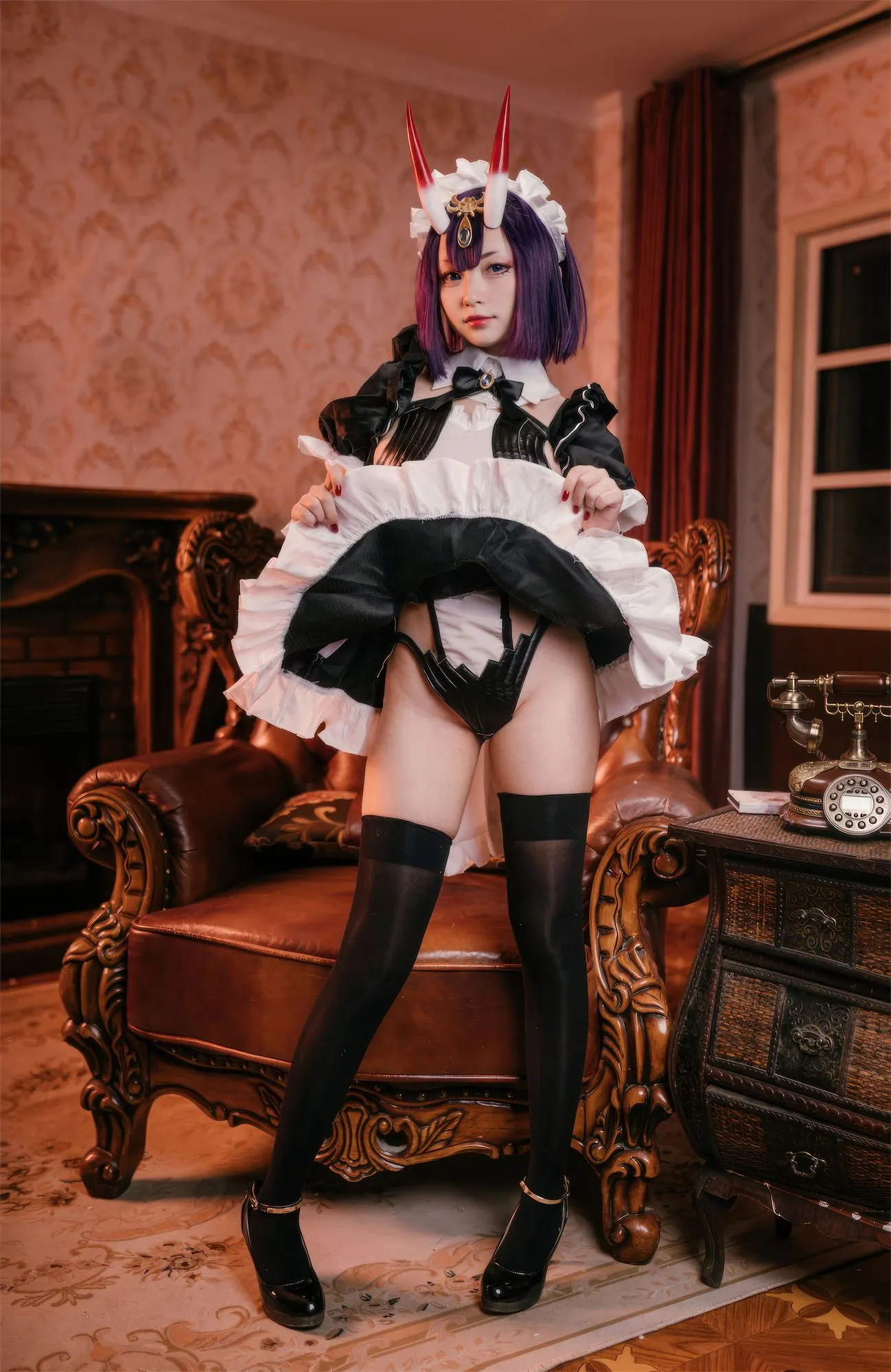 图片[4]-No.068 – FGO 酒吞童子女仆 [61P]-coswz-cos王者