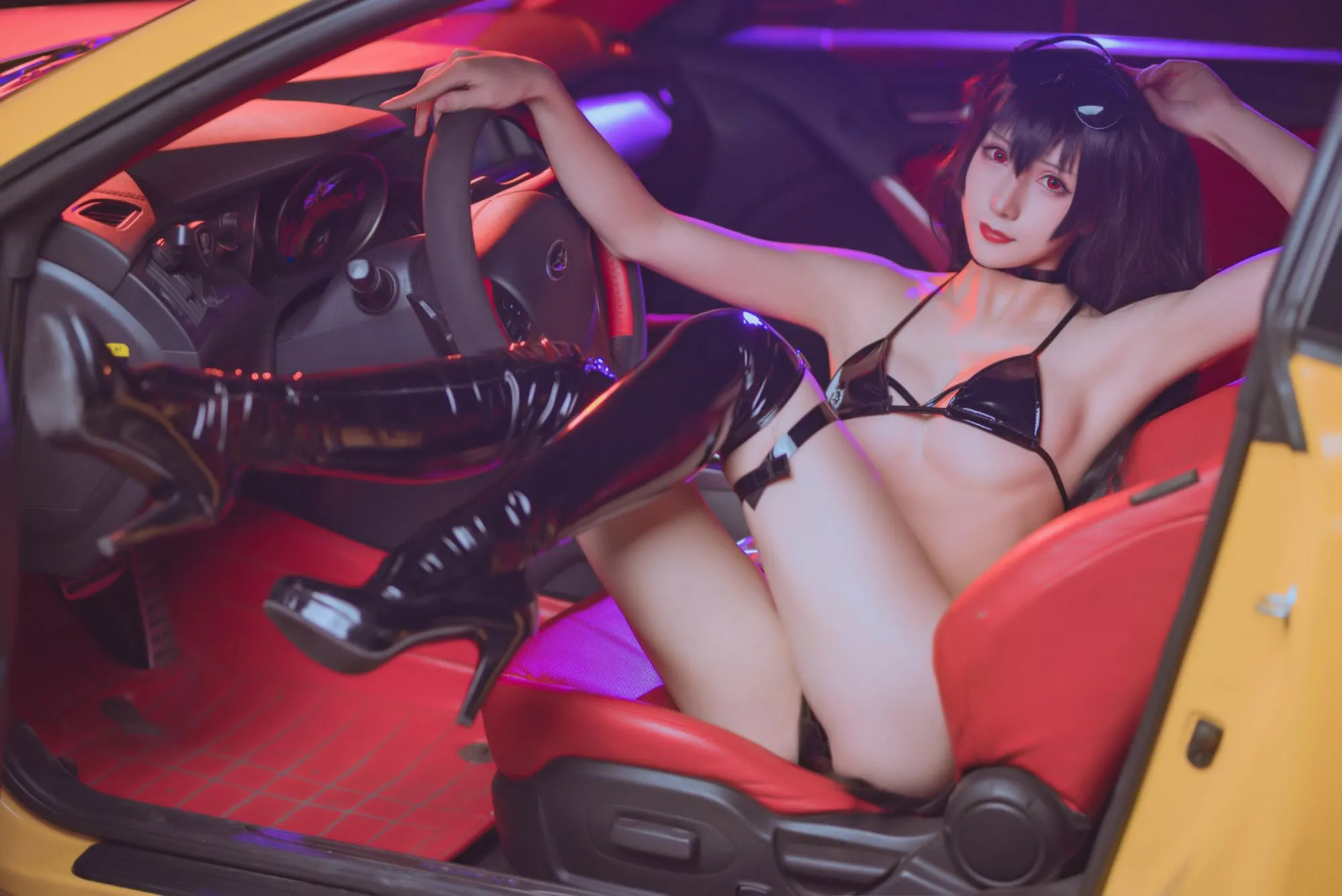 图片[3]-No.007 – 大凤机车服 [18P]-coswz-cos王者
