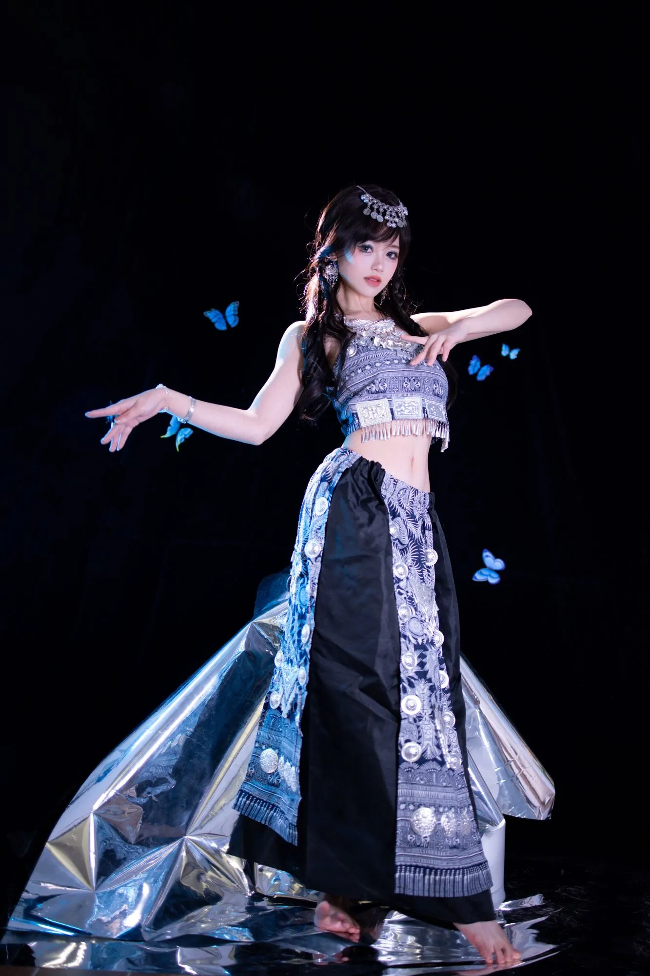 图片[3]-No.009 – 苗疆蓝蝶 [30P]-coswz-cos王者