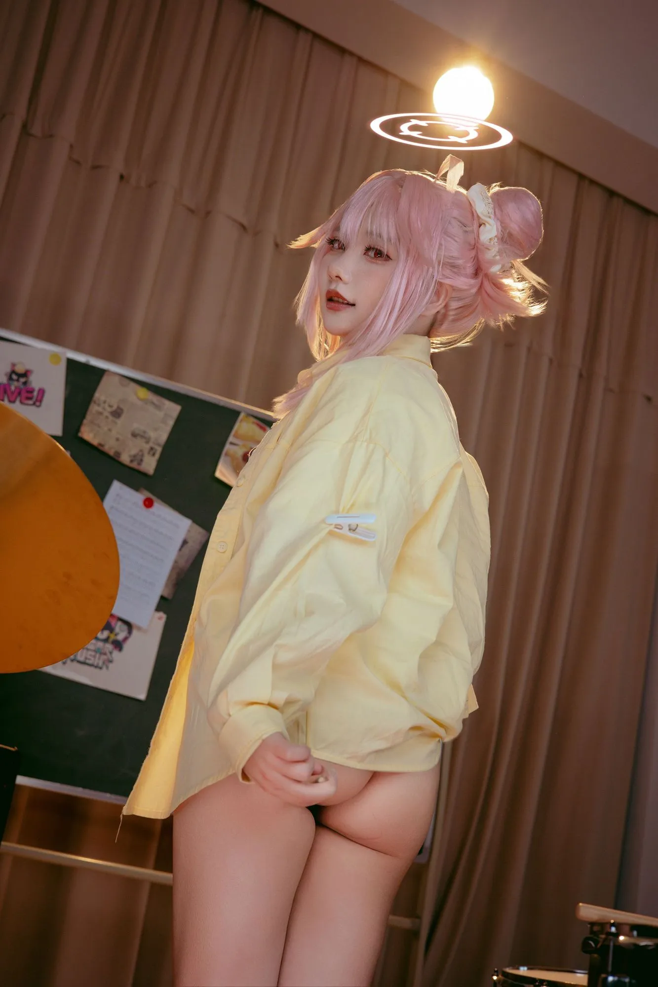 No.034 – 蔚蓝档案 柚鸟夏乐队 [45P]-图妖社
