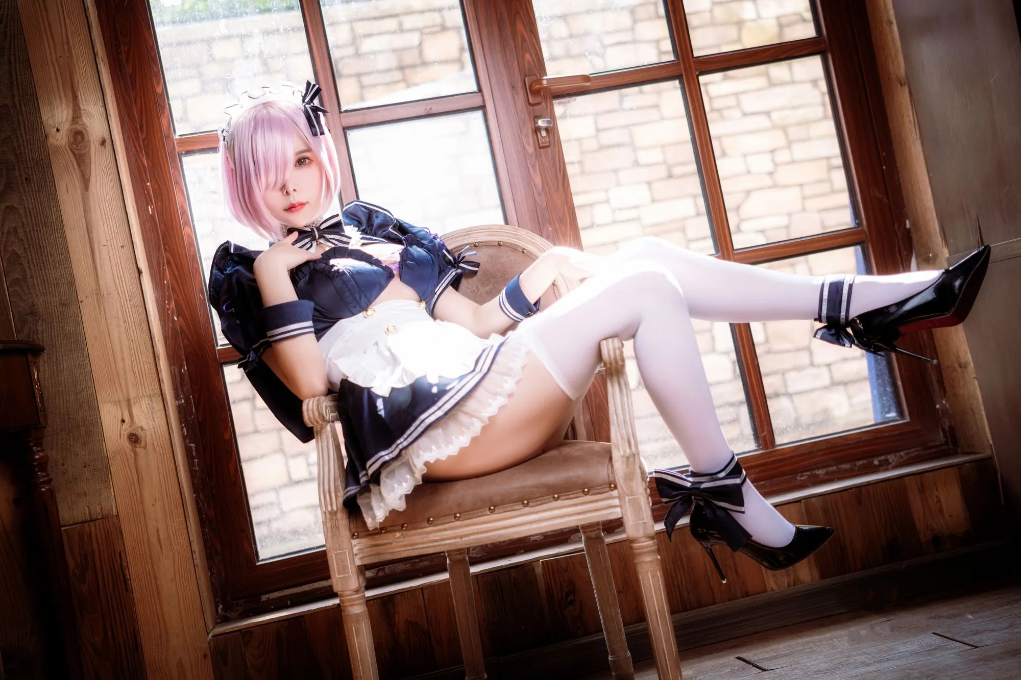 图片[2]-No.026 – FGO 玛修女仆 [10P]-coswz-cos王者