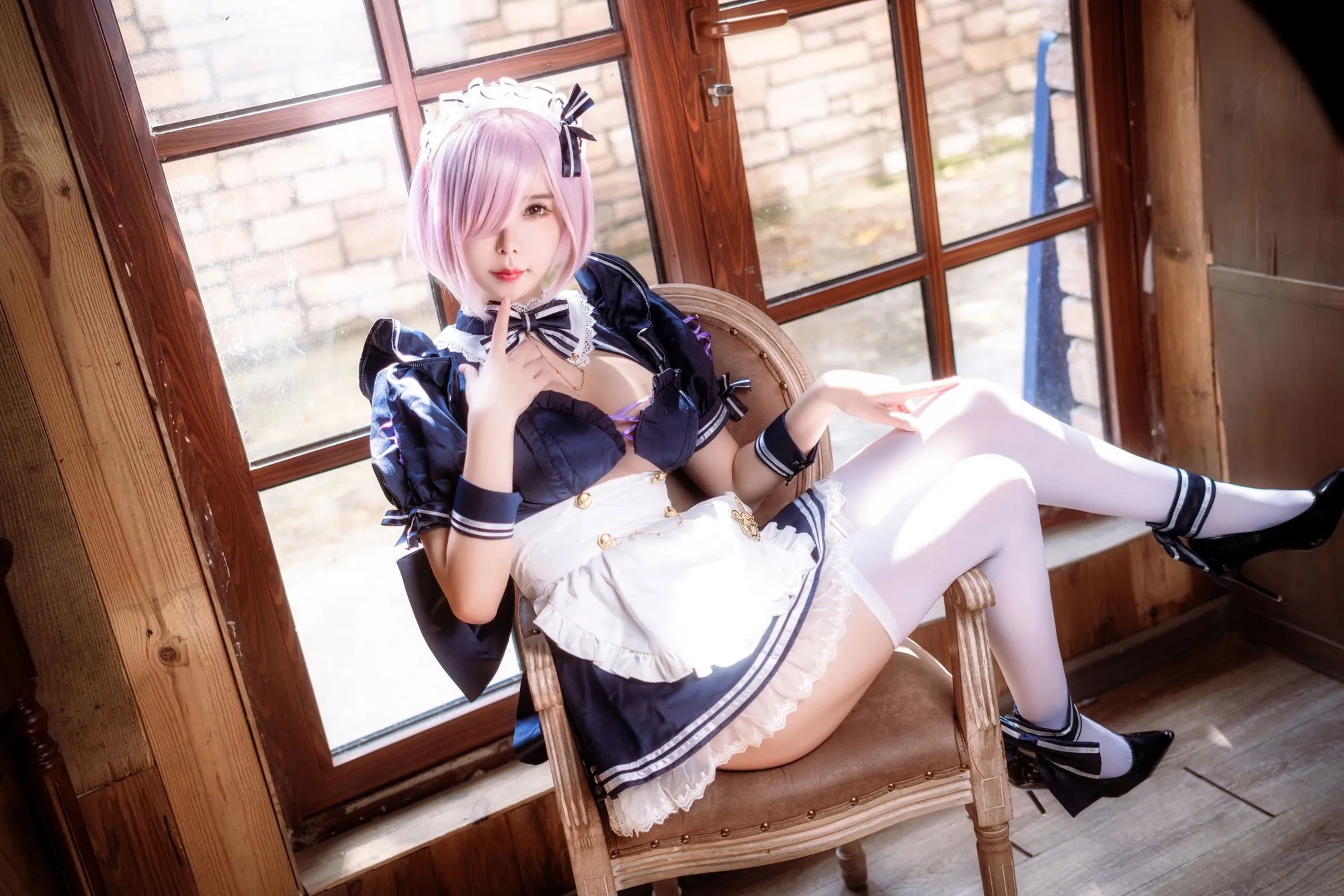 图片[4]-No.026 – FGO 玛修女仆 [10P]-coswz-cos王者