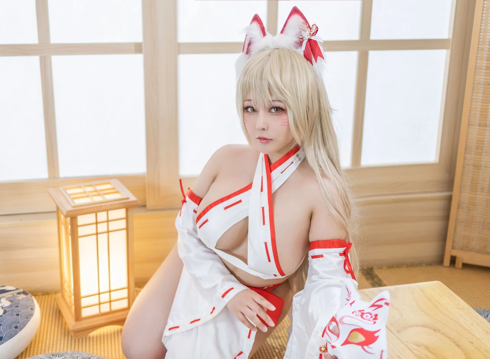 No.035 – 狐狸巫女 [41P]-图妖社