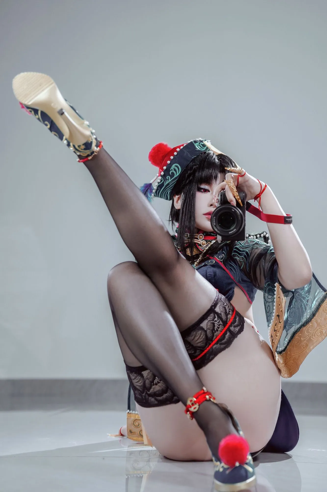 图片[3]-No.069 – 玉玲珑 僵尸娘 [24P 2V]-coswz-cos王者