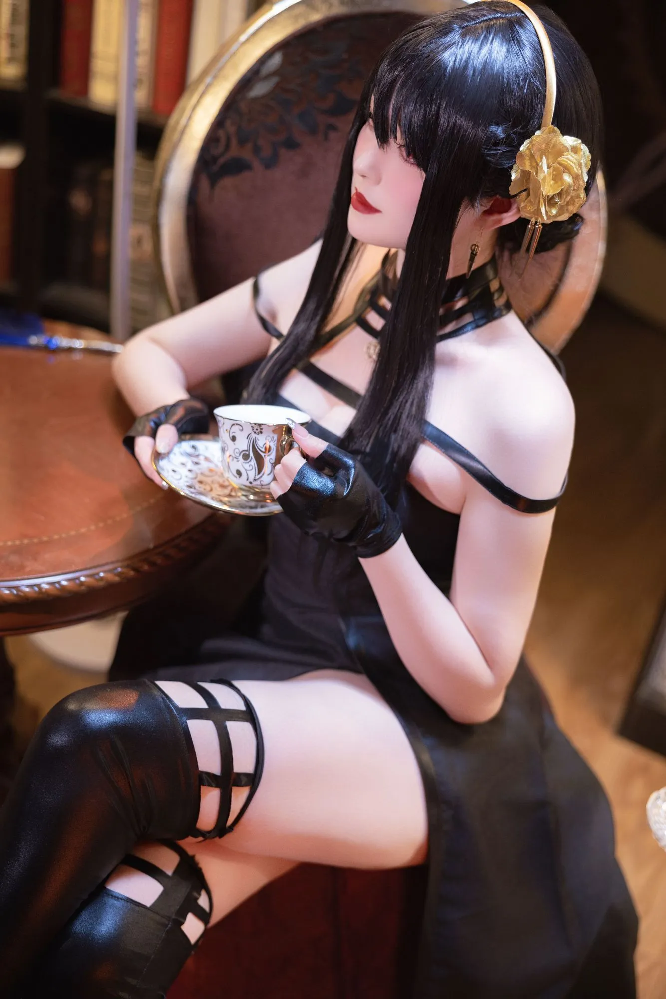 图片[5]-No.075 – 间谍过家家 约尔 [50P]-coswz-cos王者