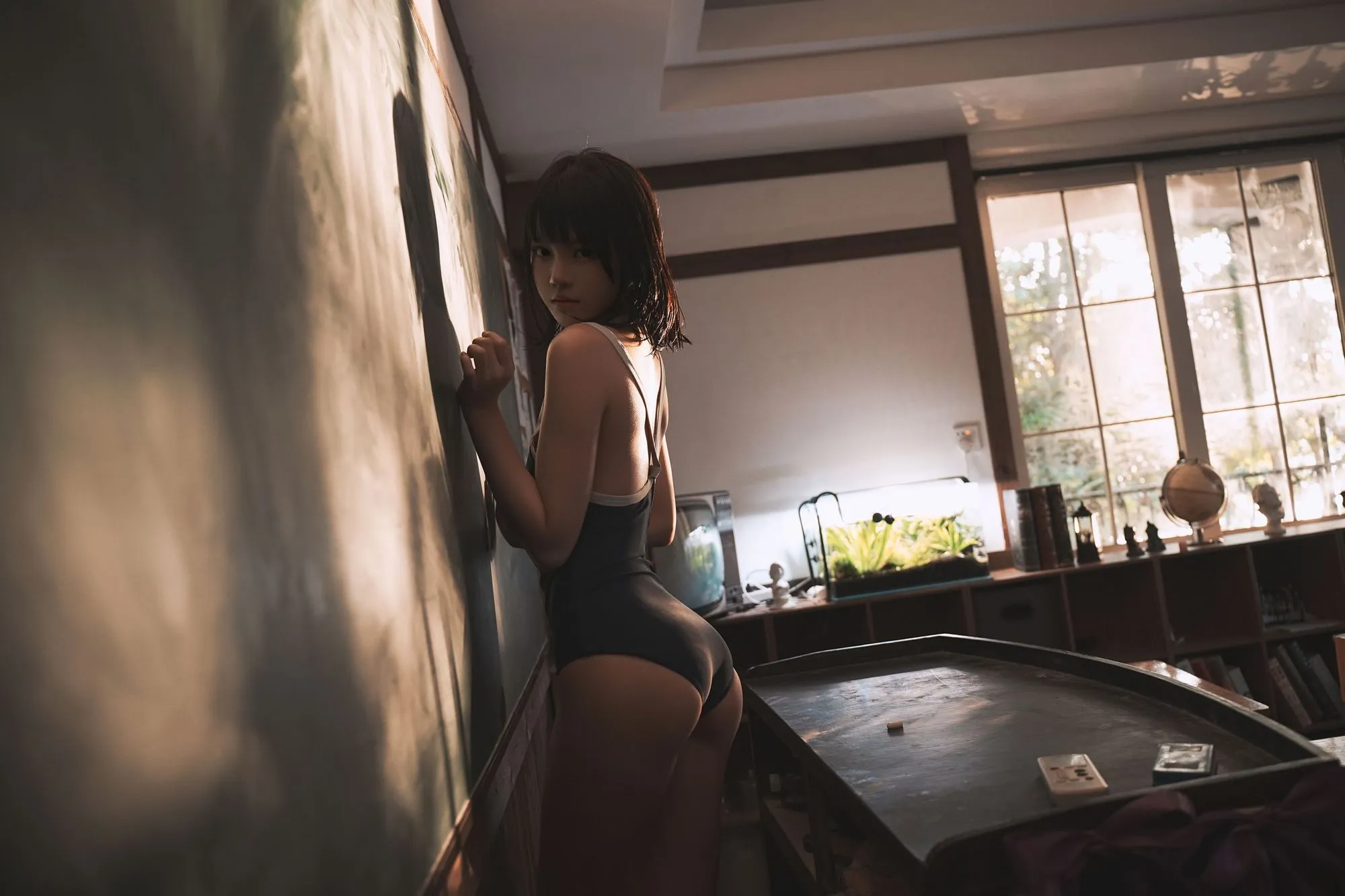 图片[4]-No.250 – 教室死库水 [48P]-coswz-cos王者