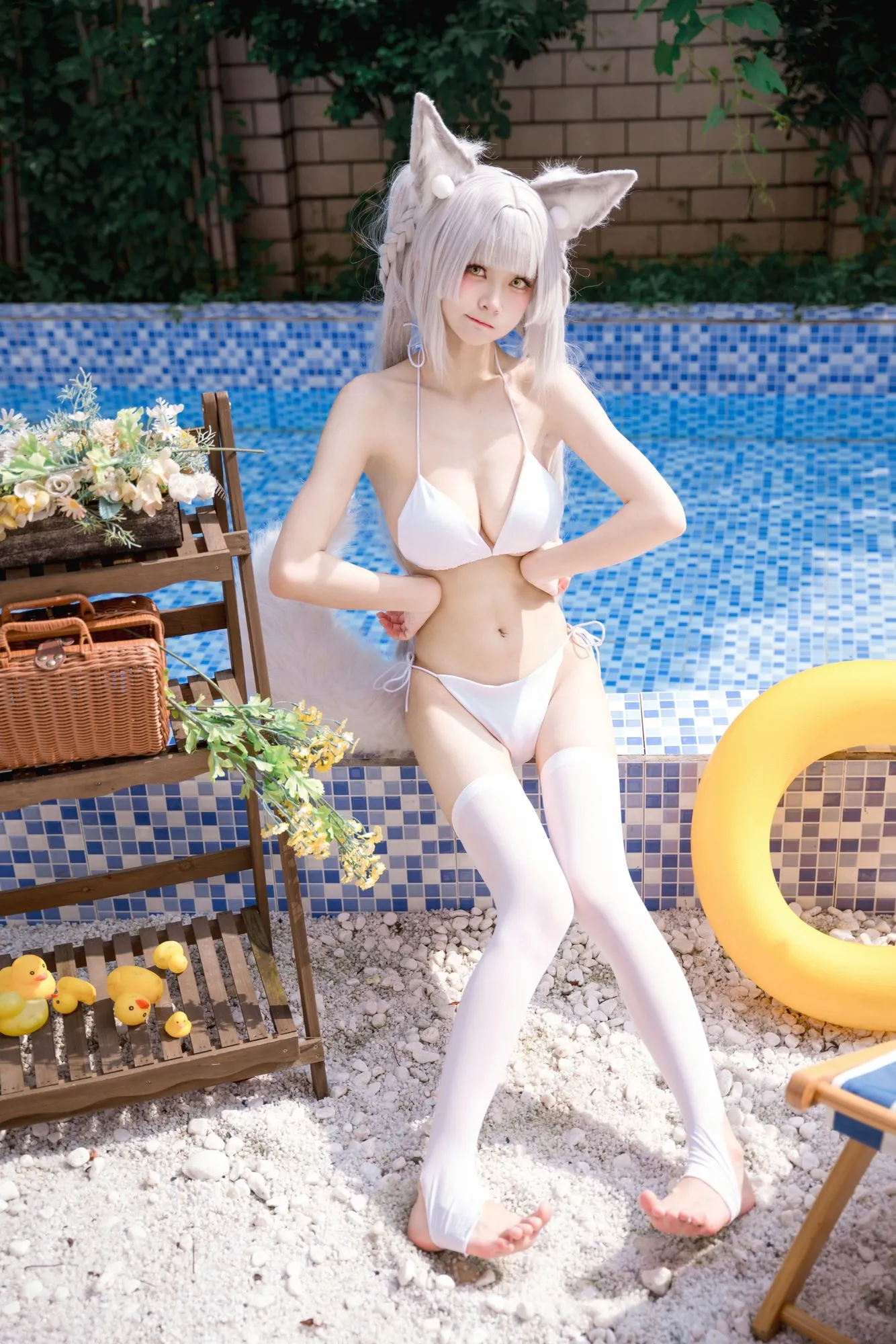 图片[3]-No.003 – 碧蓝航线 朝凪泳装 [29P]-coswz-cos王者