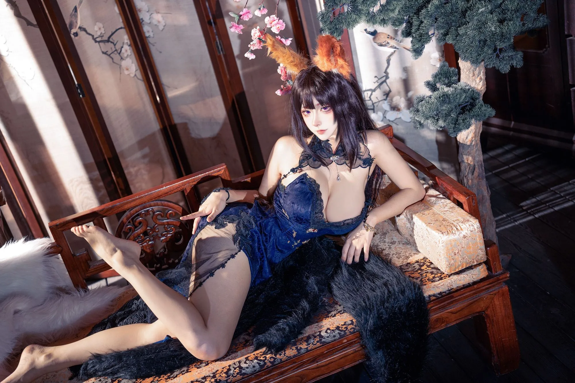图片[4]-No.004 – 碧蓝航线 天城 旗袍 [12P]-coswz-cos王者