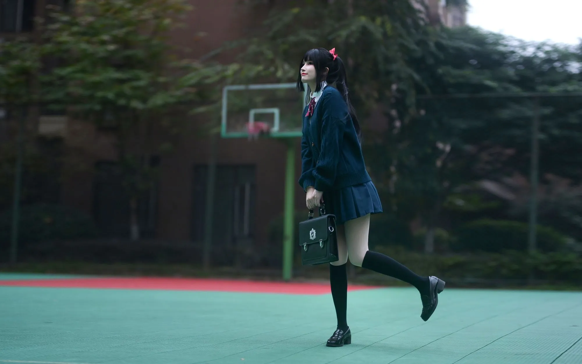 图片[2]-No.005 – 少女的悸动XJK双马尾 [120P 1V]-coswz-cos王者