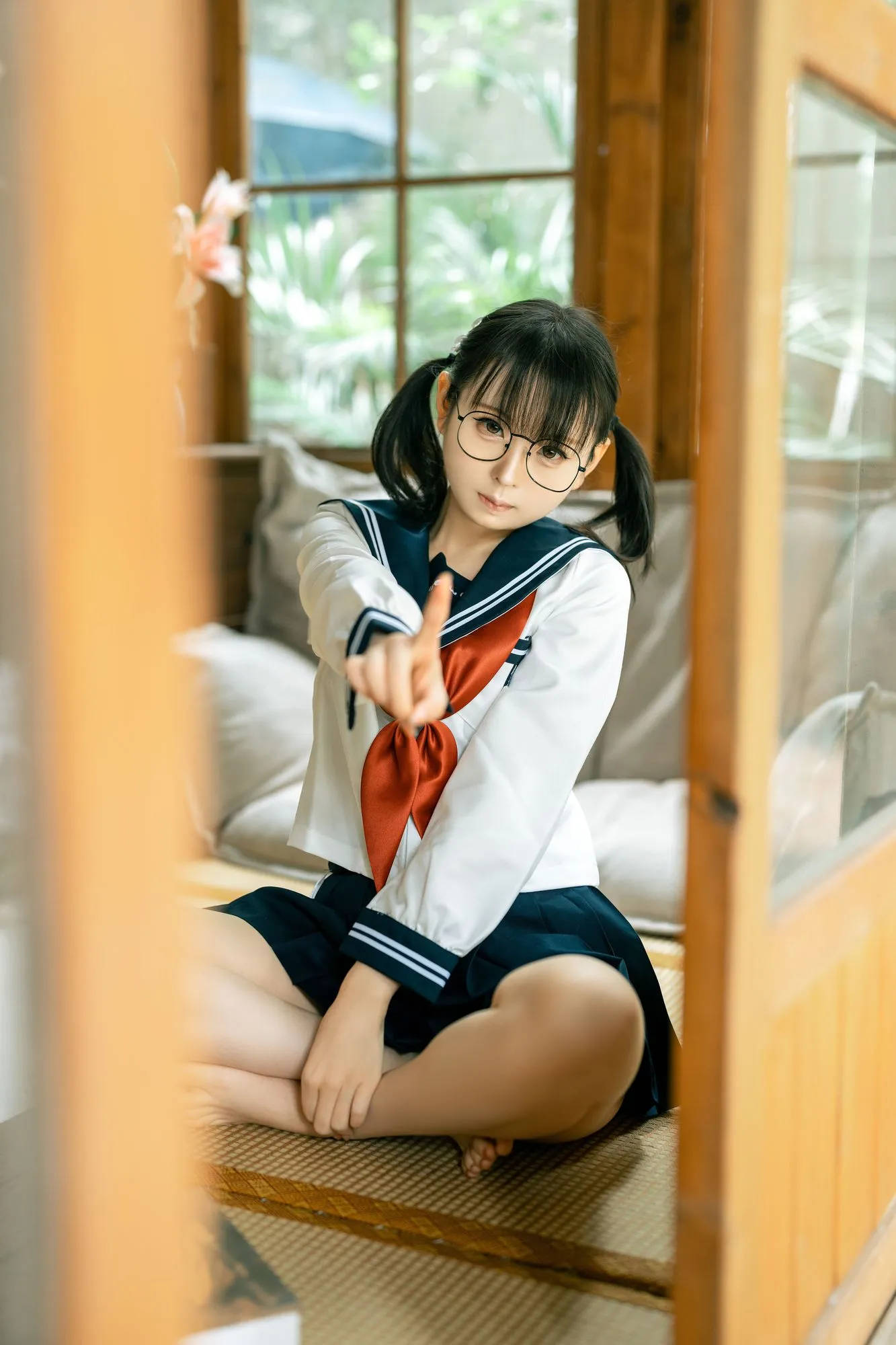 图片[4]-No.007 – 居家双马尾合集 [79P 1V]-coswz-cos王者