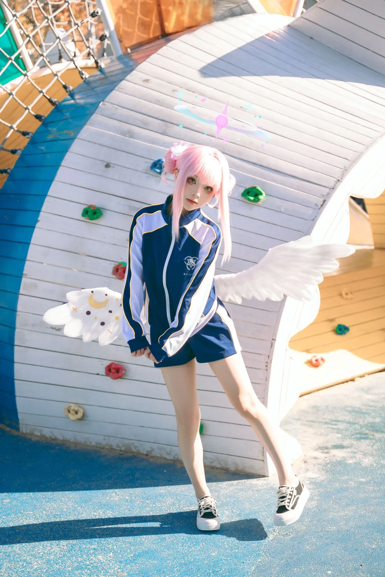 No.007 – 蔚蓝档案 圣园未花 体操服 [40P]-图妖社