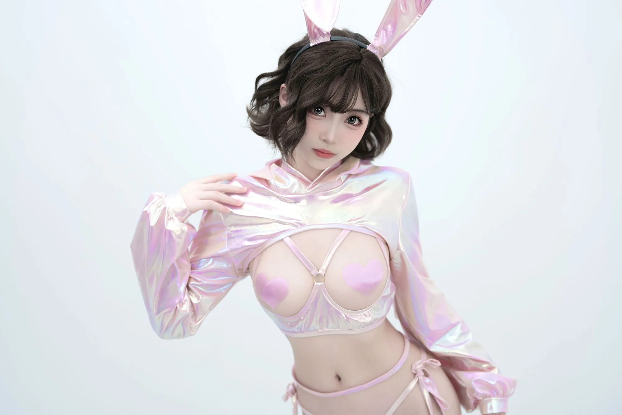 图片[3]-No.008 – 粉色兔兔 [102P 10V]-coswz-cos王者