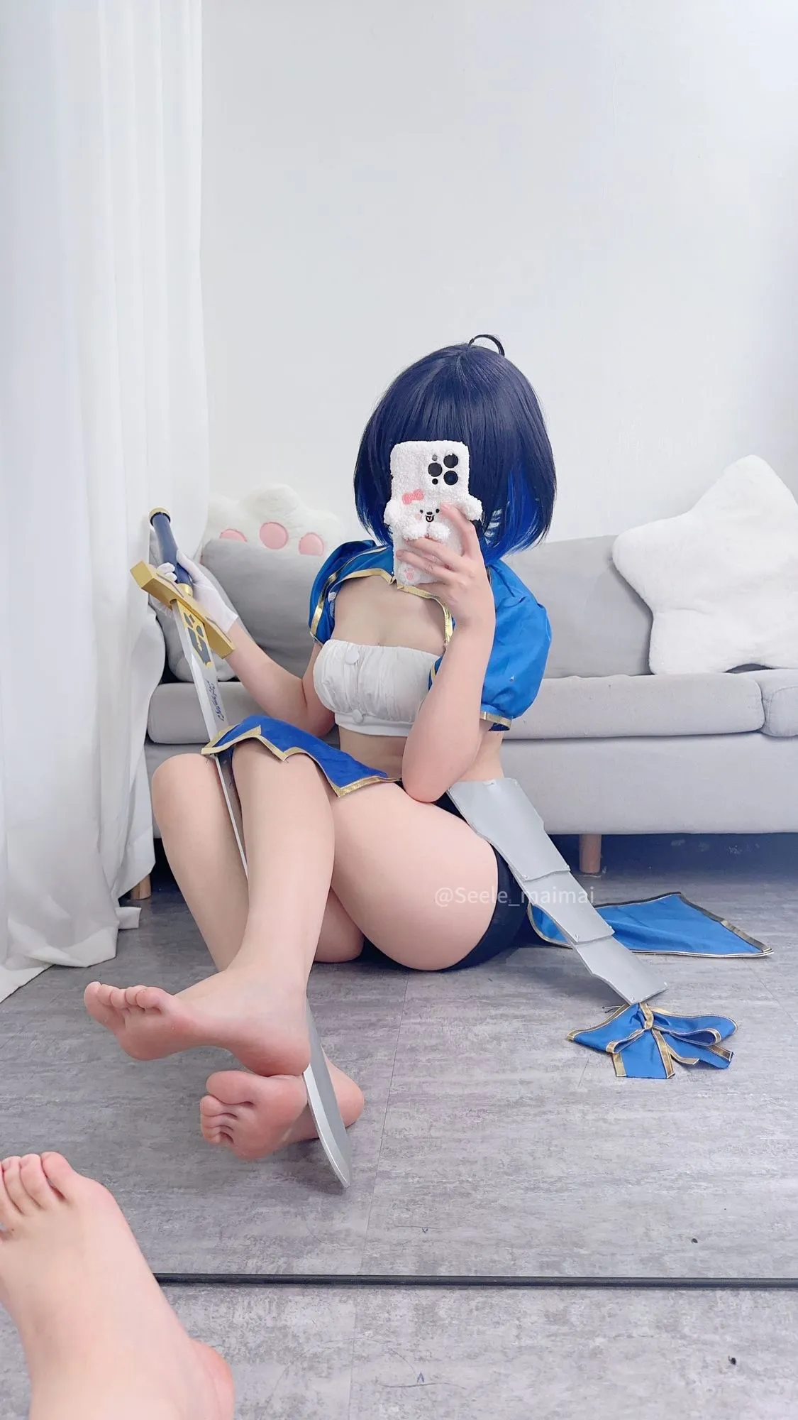图片[3]-No.009 – 崩坏学园2 Saber [41P]-coswz-cos王者